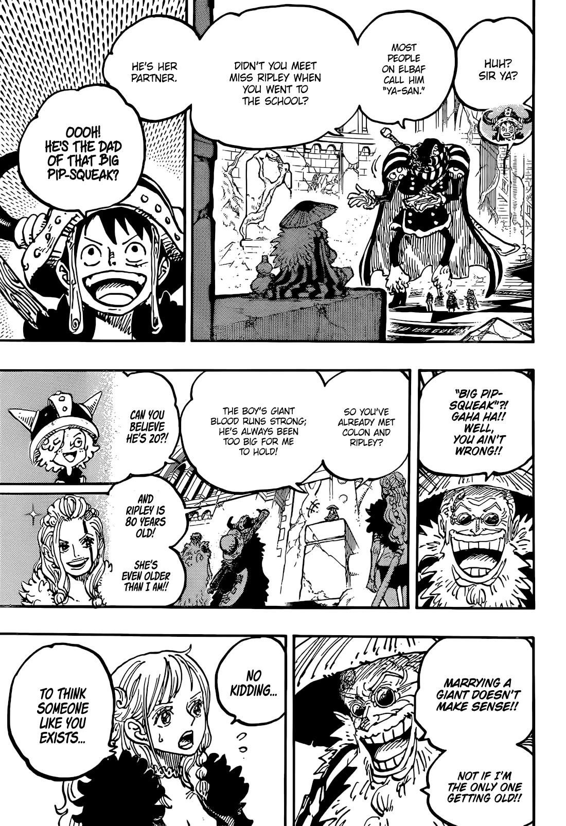One Piece Chapter 1139 page 7 - Chapter 1139: Mountain-Eater