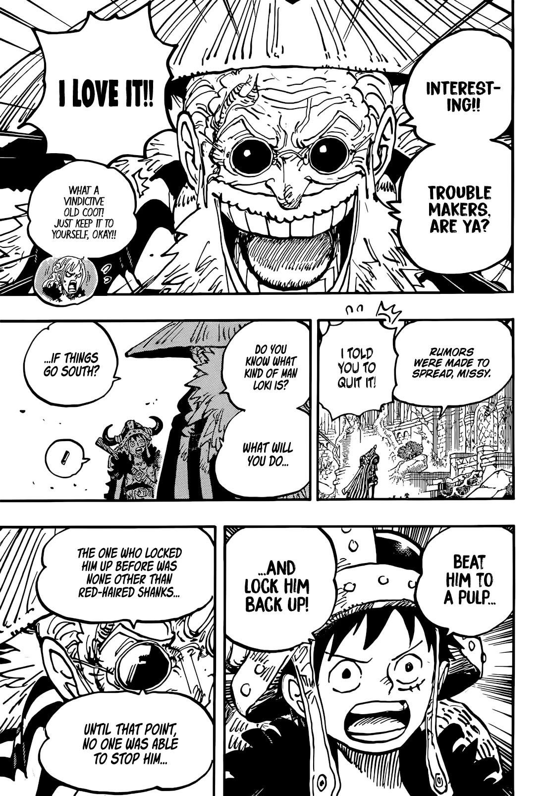 One Piece Chapter 1139 page 9 - Chapter 1139: Mountain-Eater