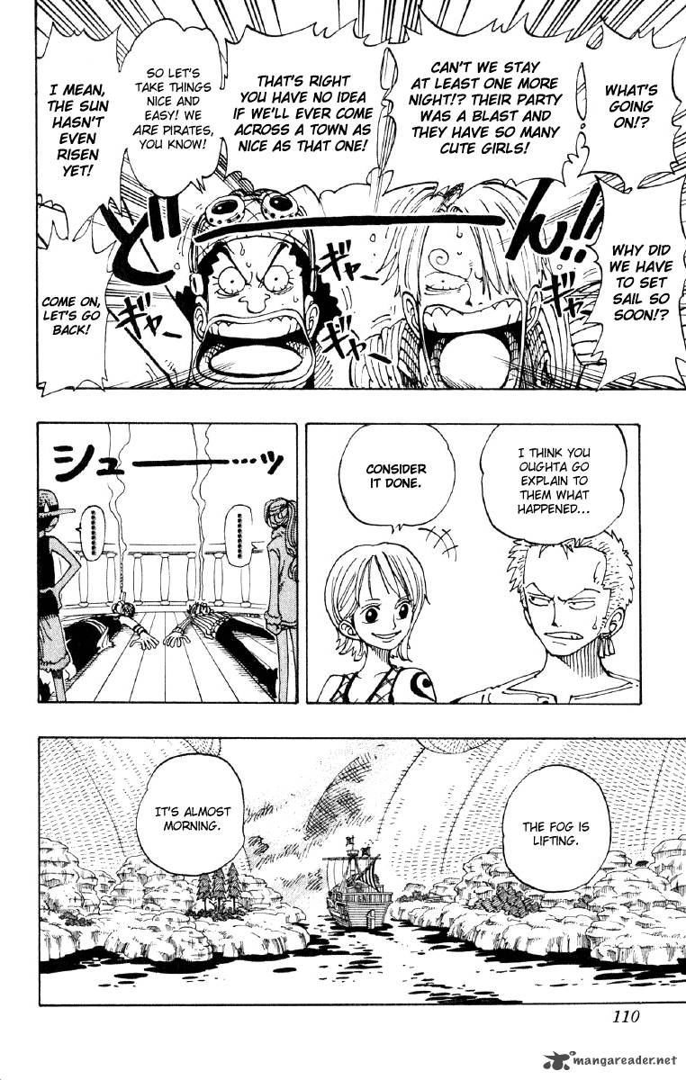 One Piece Chapter 114 page 6 - Chapter 114: The Course