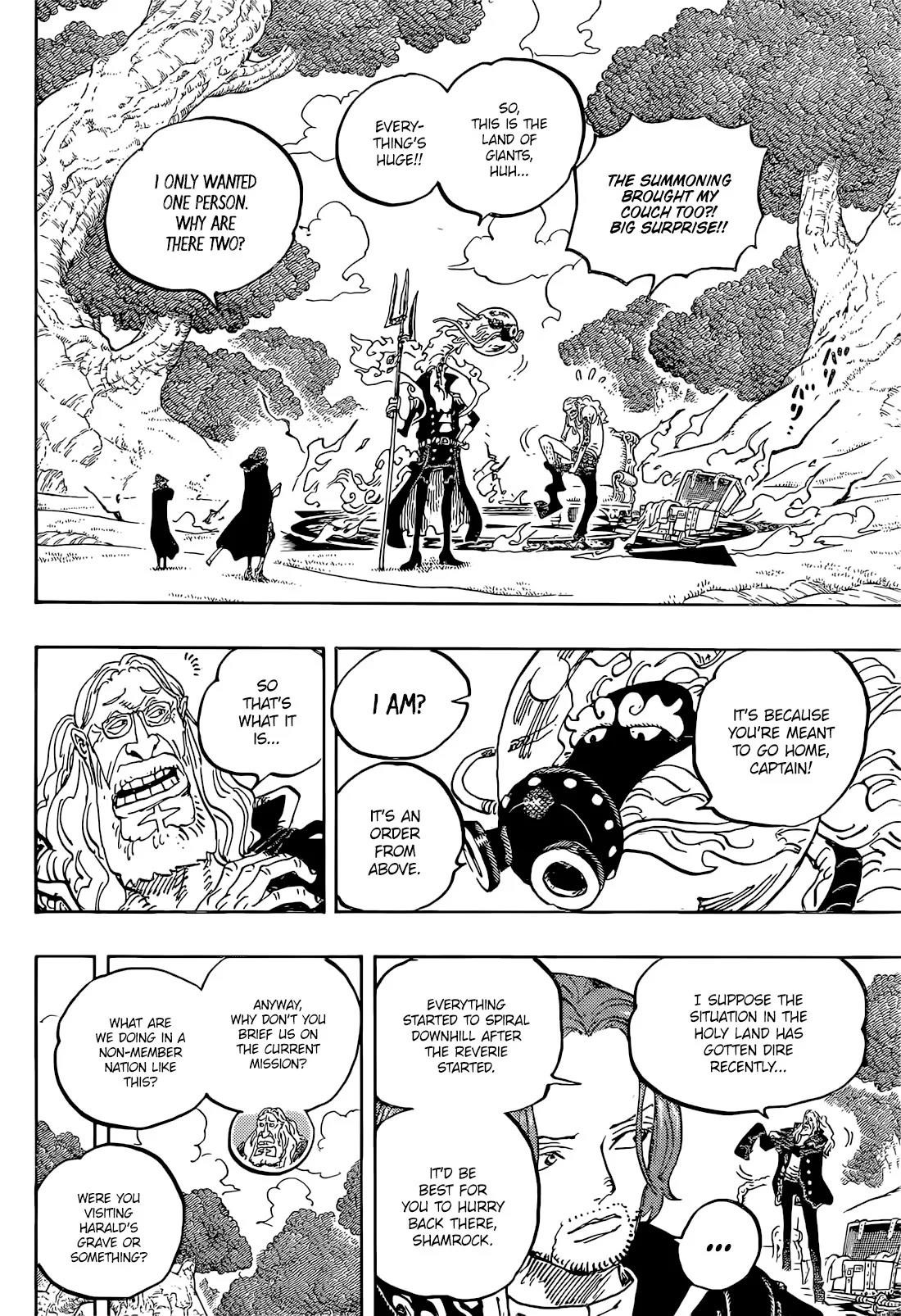 One Piece Chapter 1140 page 14 - Chapter 1140: Scopper Gaban