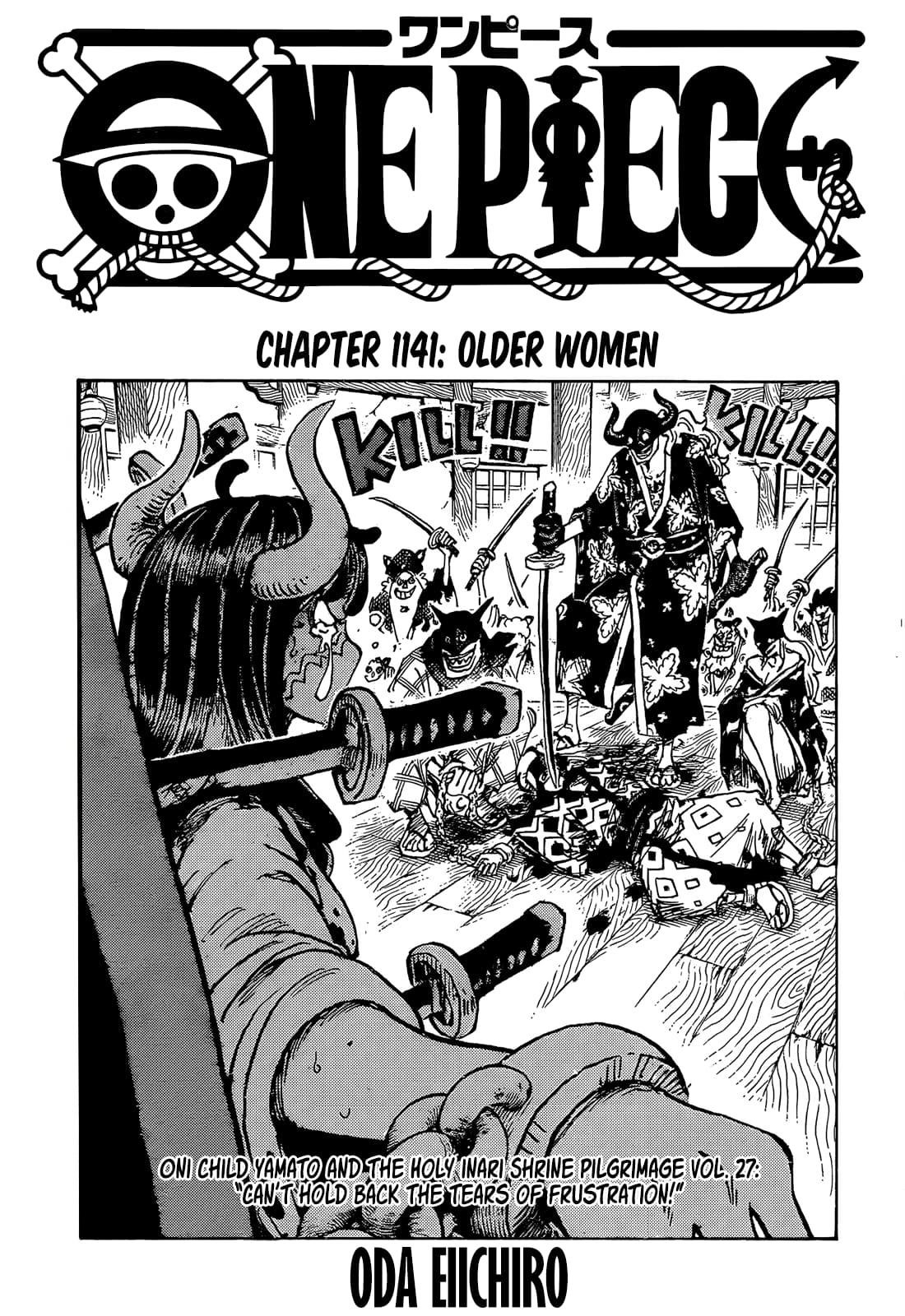 One Piece Chapter 1141 page 1 - Chapter 1141: An Older Woman