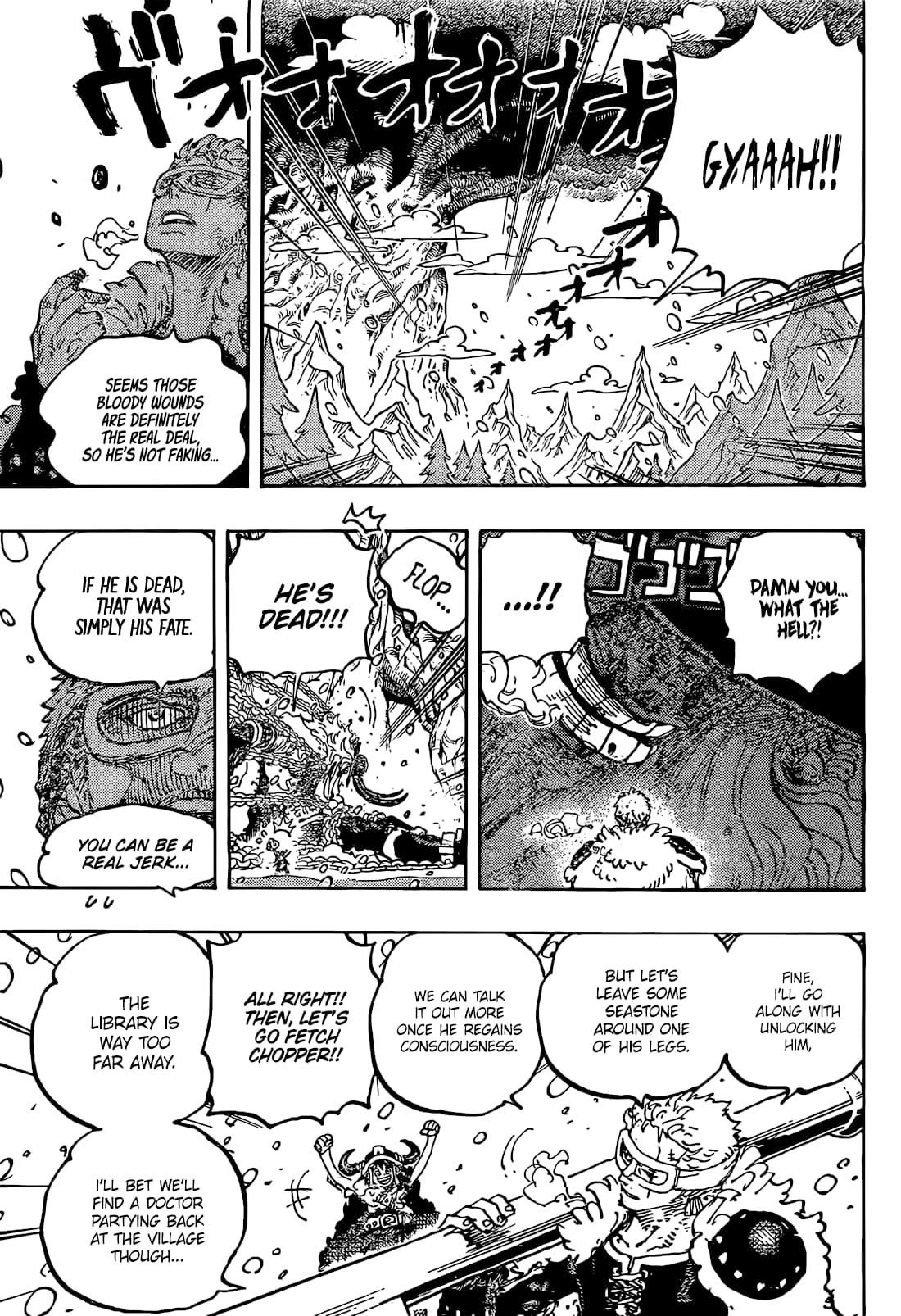 One Piece Chapter 1141 page 10 - Chapter 1141: An Older Woman
