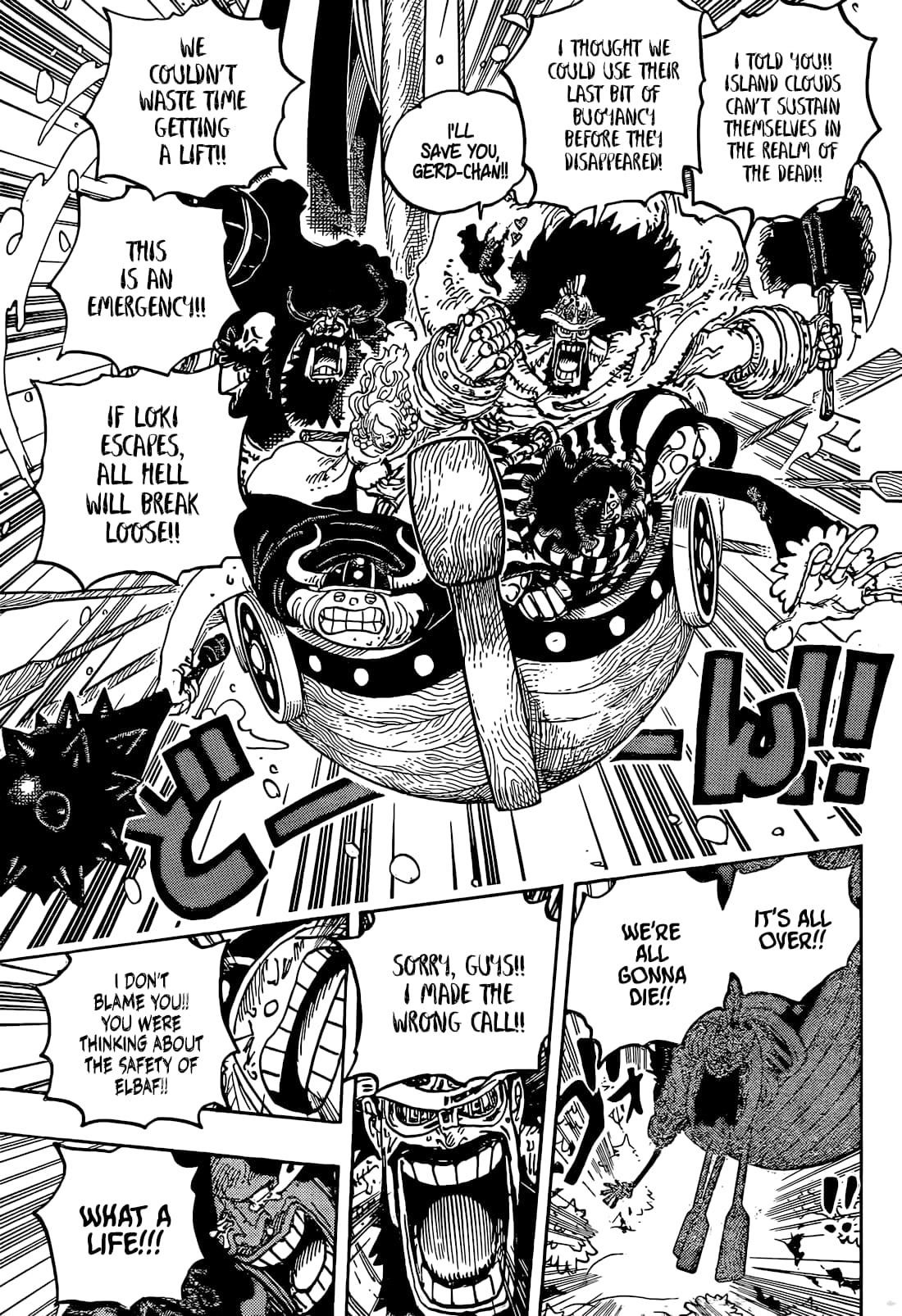 One Piece Chapter 1141 page 12 - Chapter 1141: An Older Woman