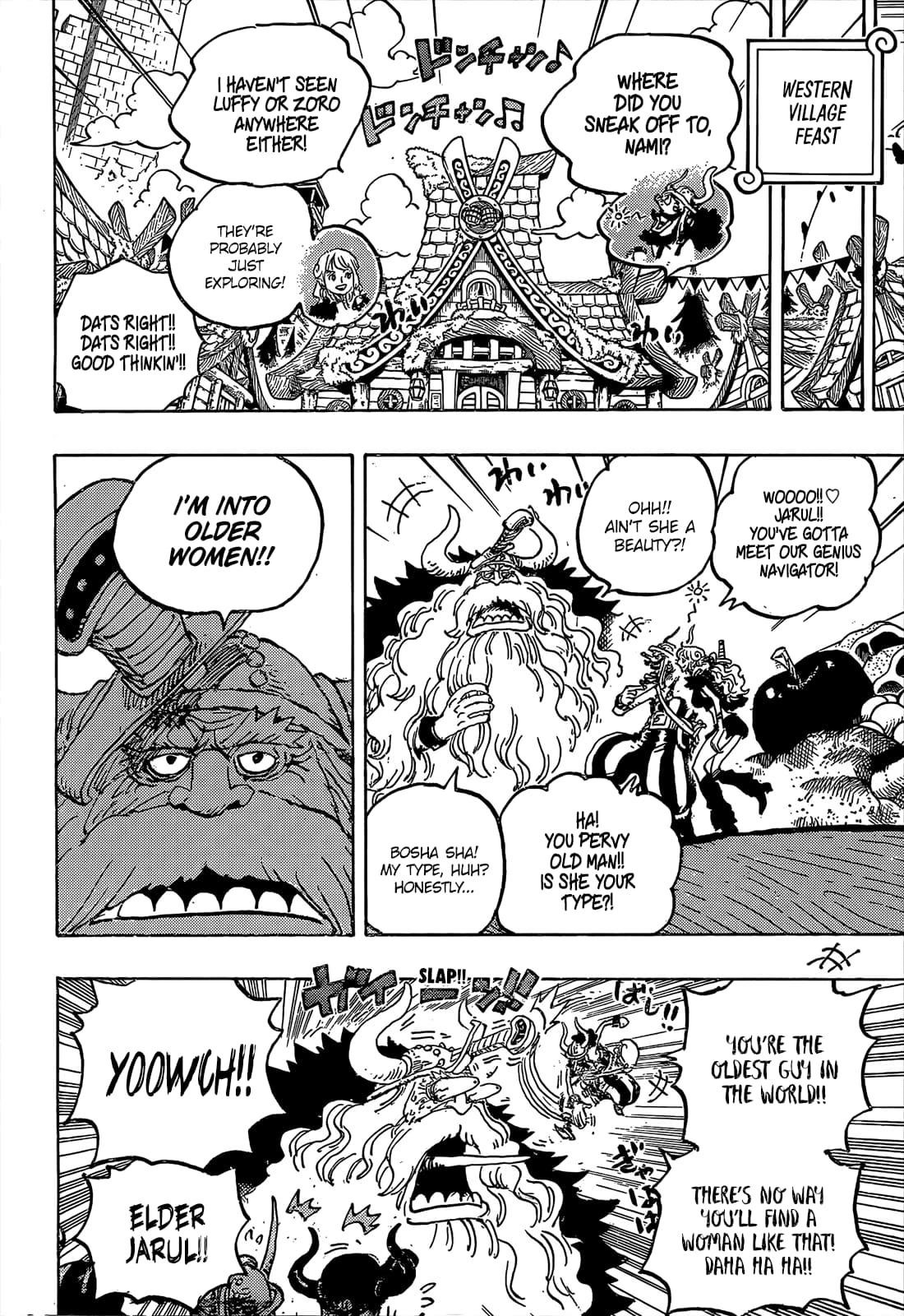 One Piece Chapter 1141 page 4 - Chapter 1141: An Older Woman