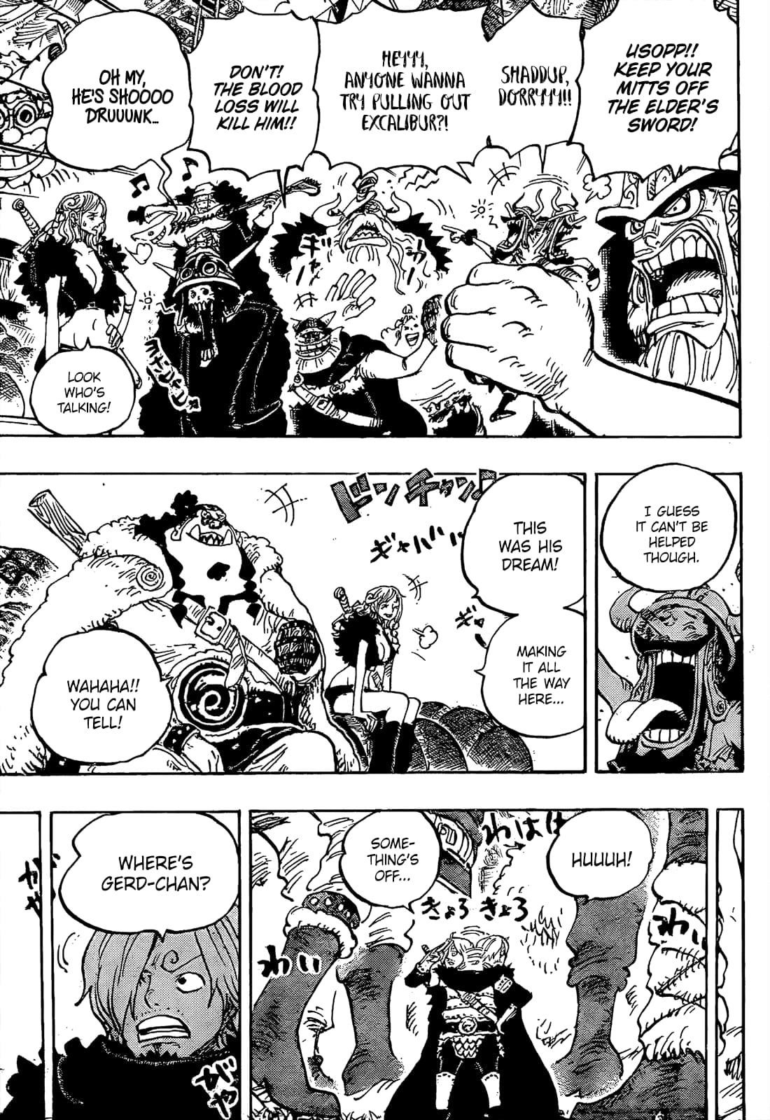 One Piece Chapter 1141 page 5 - Chapter 1141: An Older Woman