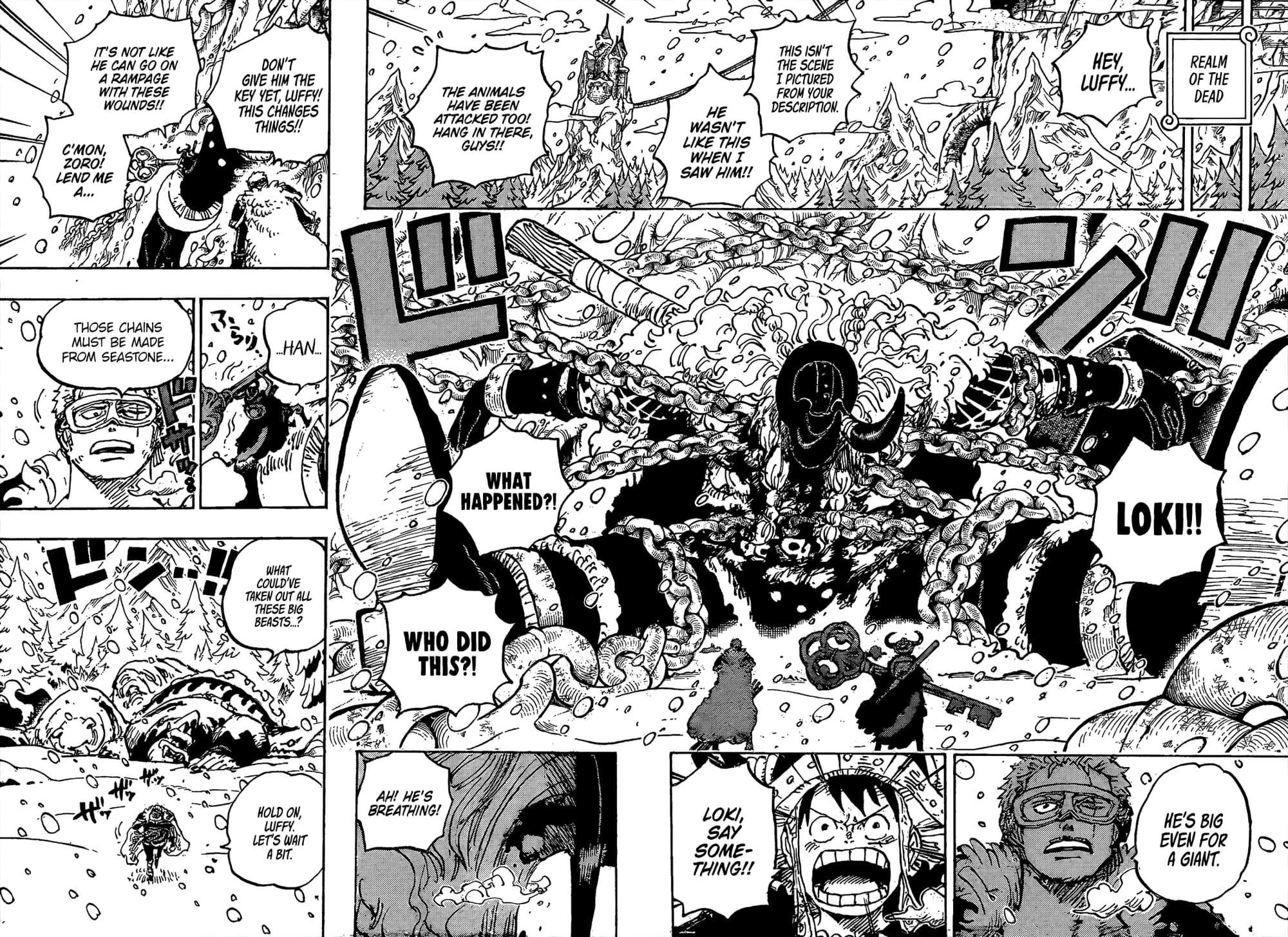One Piece Chapter 1141 page 8 - Chapter 1141: An Older Woman