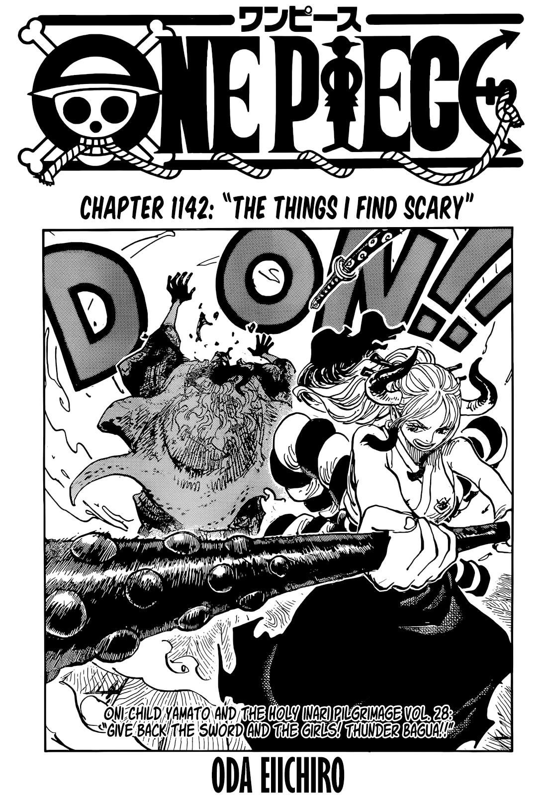 One Piece Chapter 1142 page 1 - Chapter 1142: What I'm Afraid Of