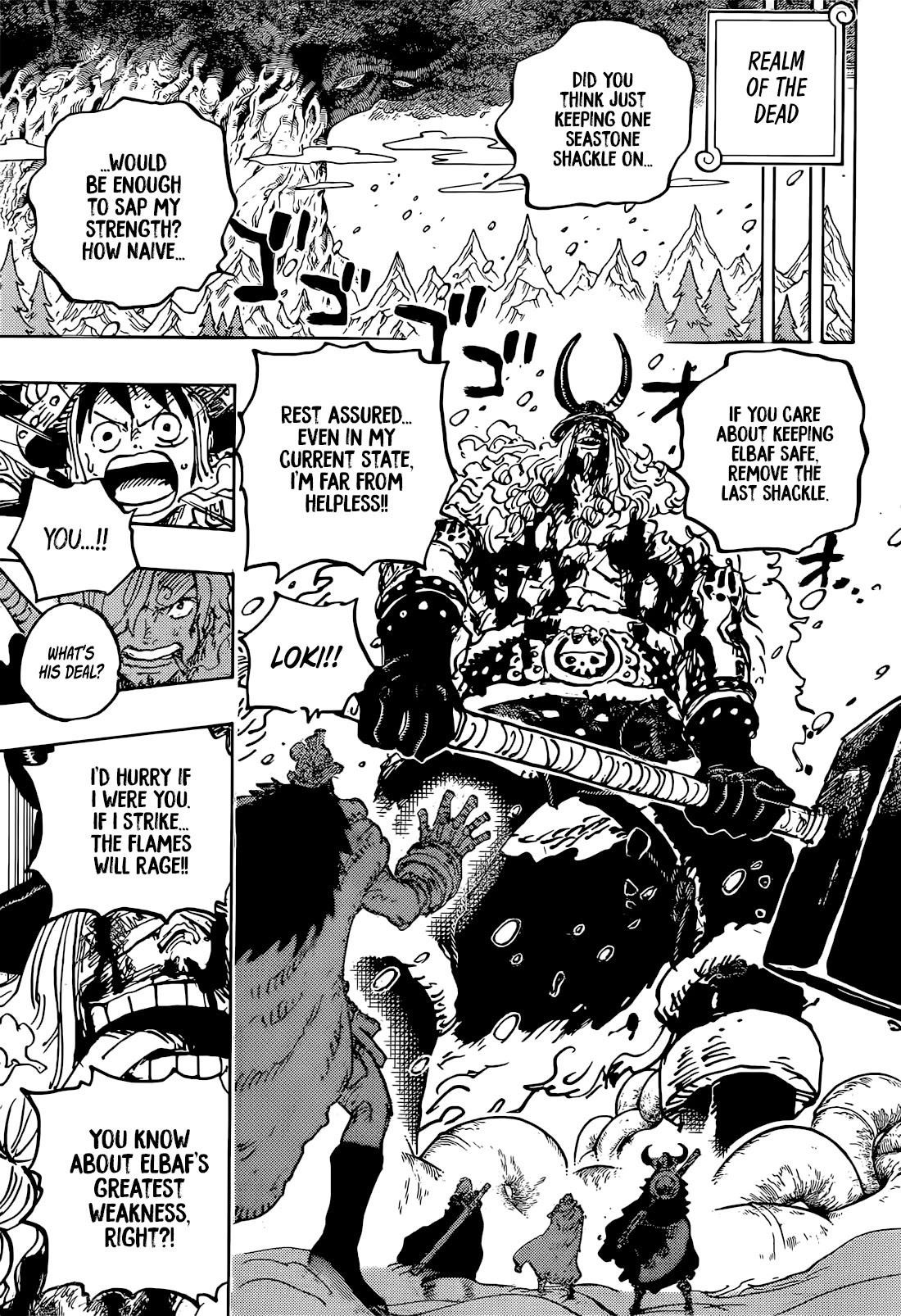 One Piece Chapter 1142 page 10 - Chapter 1142: What I'm Afraid Of