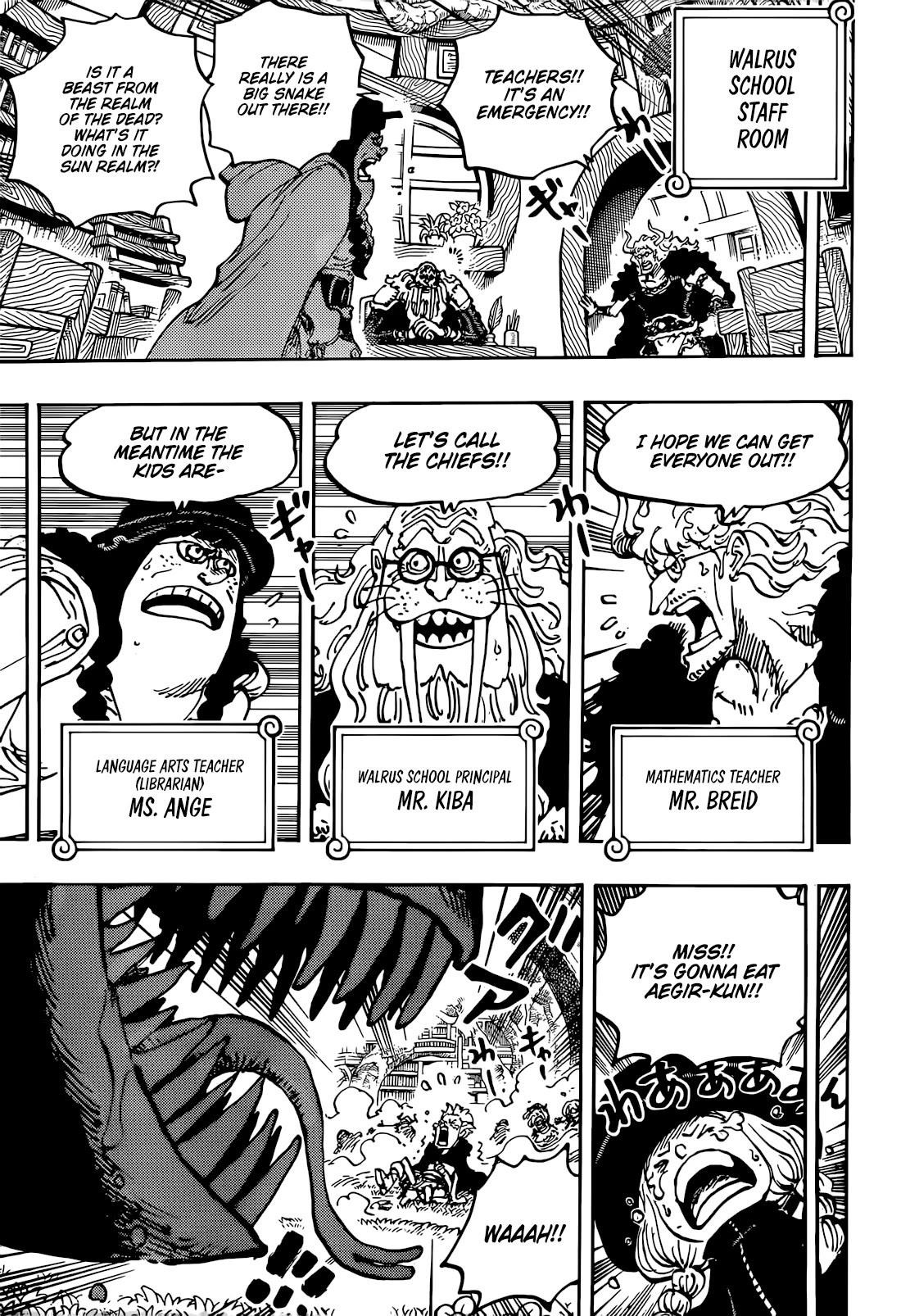One Piece Chapter 1142 page 3 - Chapter 1142: What I'm Afraid Of