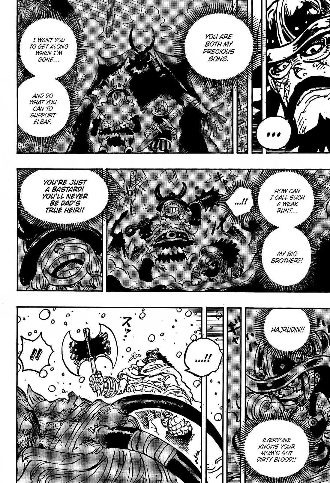 One Piece manga, chapter 1143, page 17 of 21