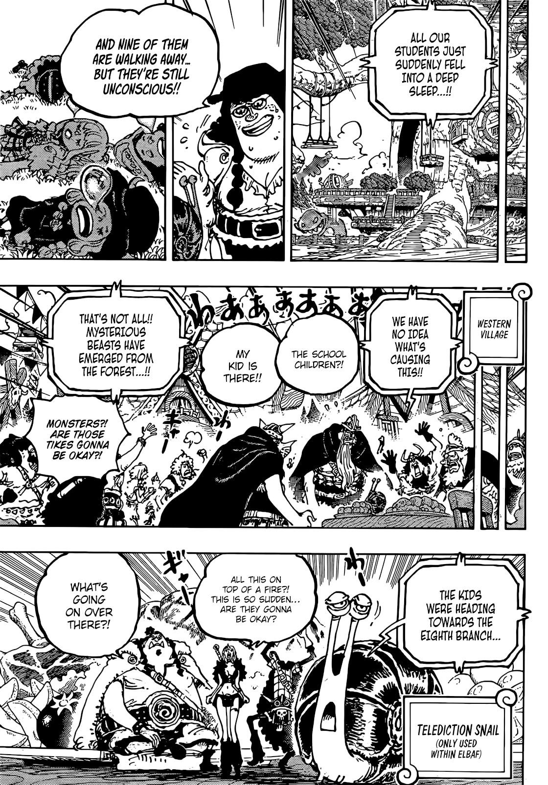 One Piece manga, chapter 1143, page 5 of 21