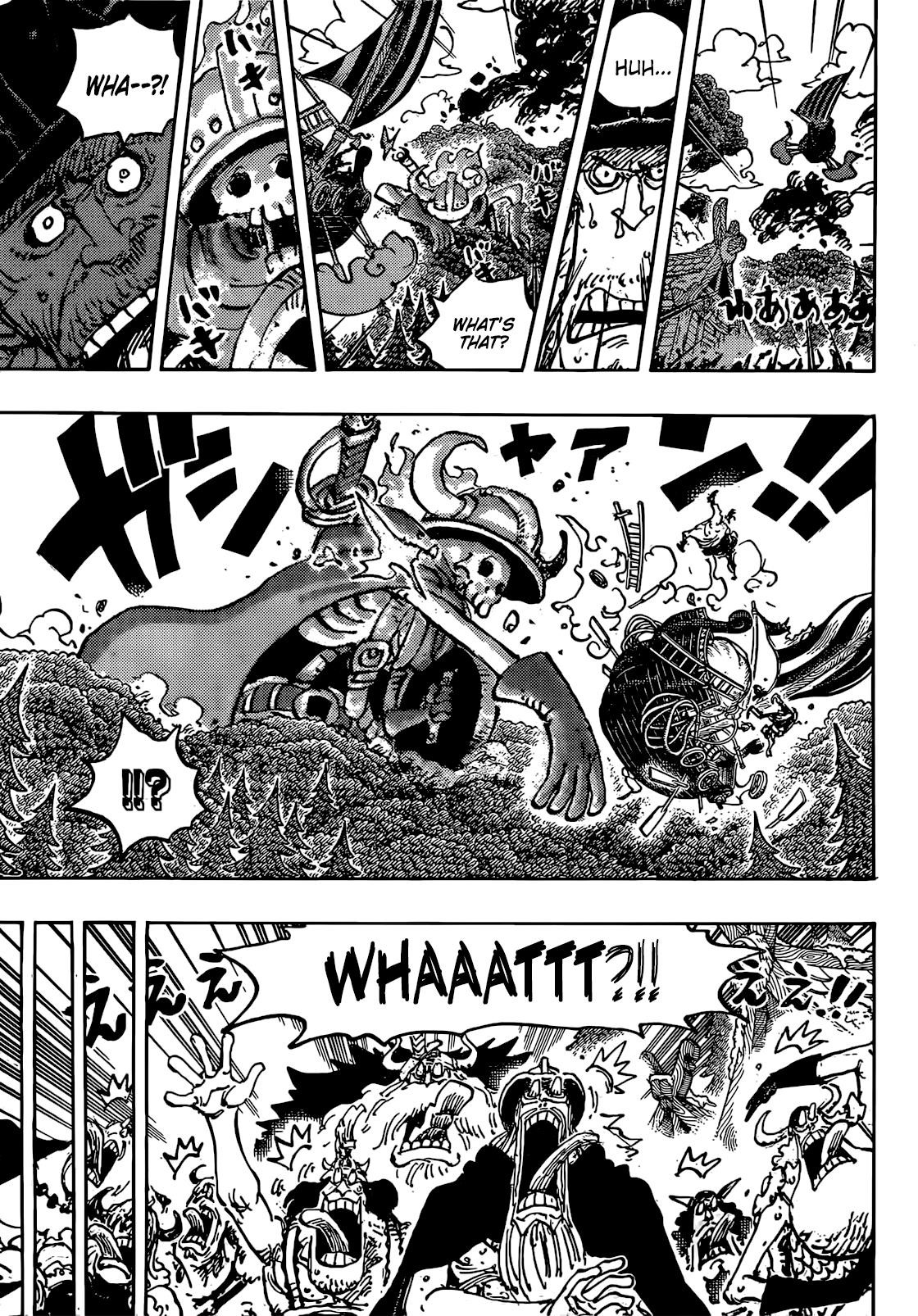 One Piece manga, chapter 1143, page 7 of 21