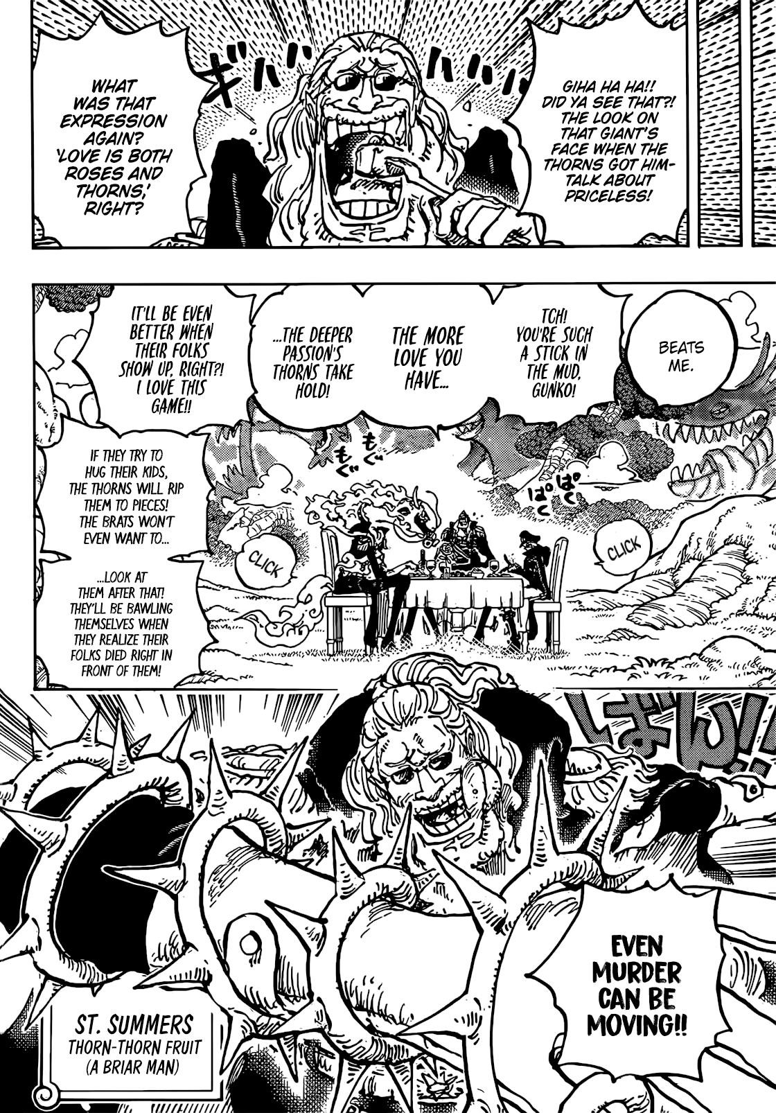 One Piece manga, chapter 1143, page 8 of 21