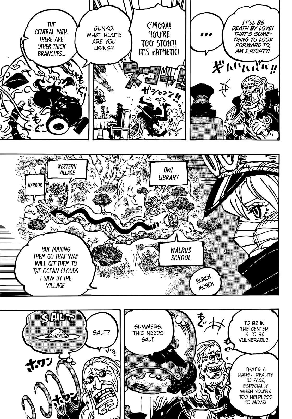 One Piece manga, chapter 1143, page 9 of 21
