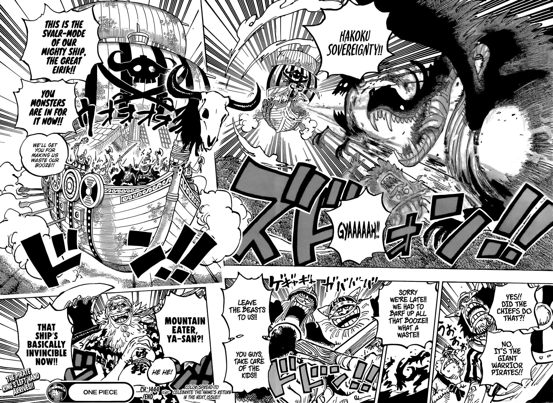 One Piece Chapter 1144 page 14 - Chapter 1144: A Time for Warriors