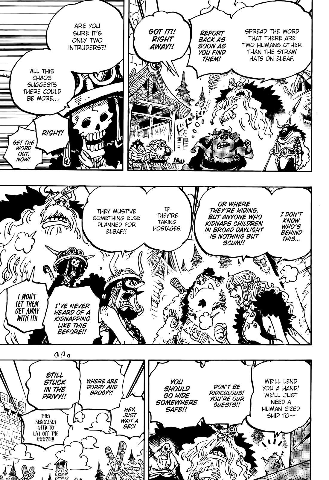 One Piece Chapter 1144 page 7 - Chapter 1144: A Time for Warriors