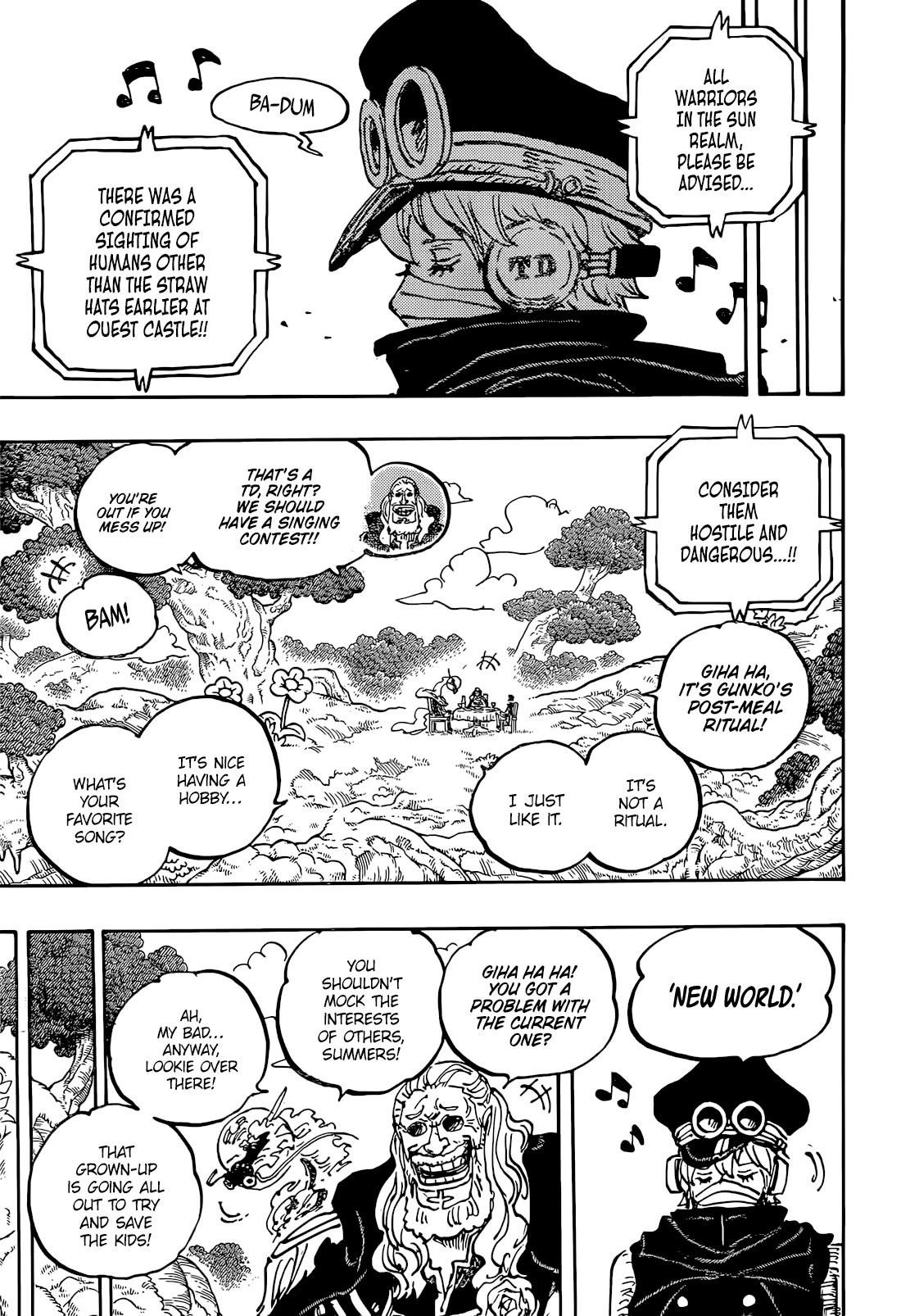 One Piece Chapter 1144 page 9 - Chapter 1144: A Time for Warriors