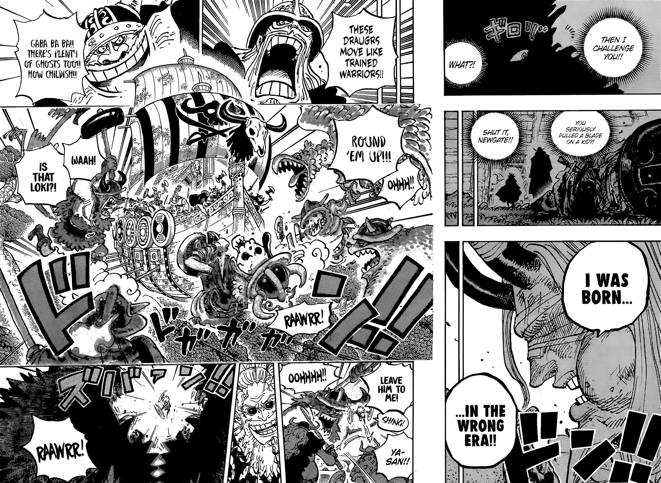 One Piece Chapter 1145 page 10 - Chapter 1145: Wildfire in Forest Sector 2, Branch Route 8