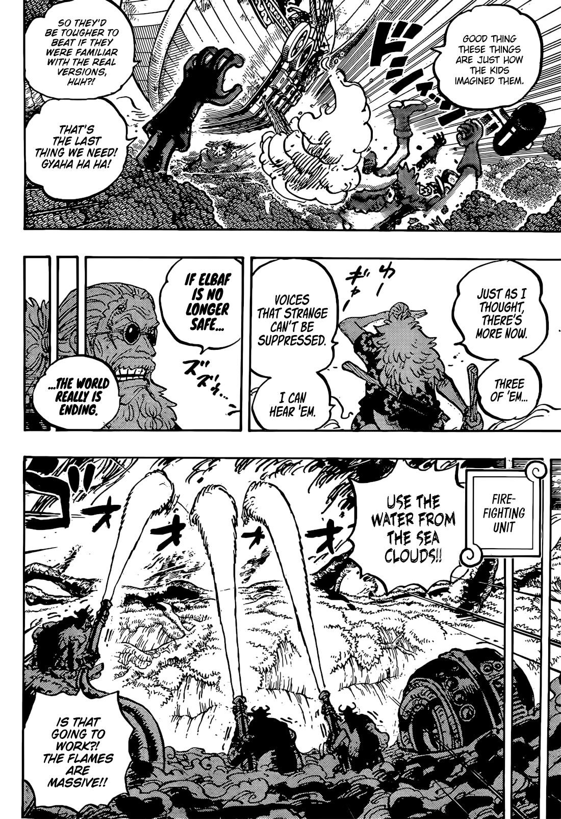One Piece Chapter 1145 page 11 - Chapter 1145: Wildfire in Forest Sector 2, Branch Route 8
