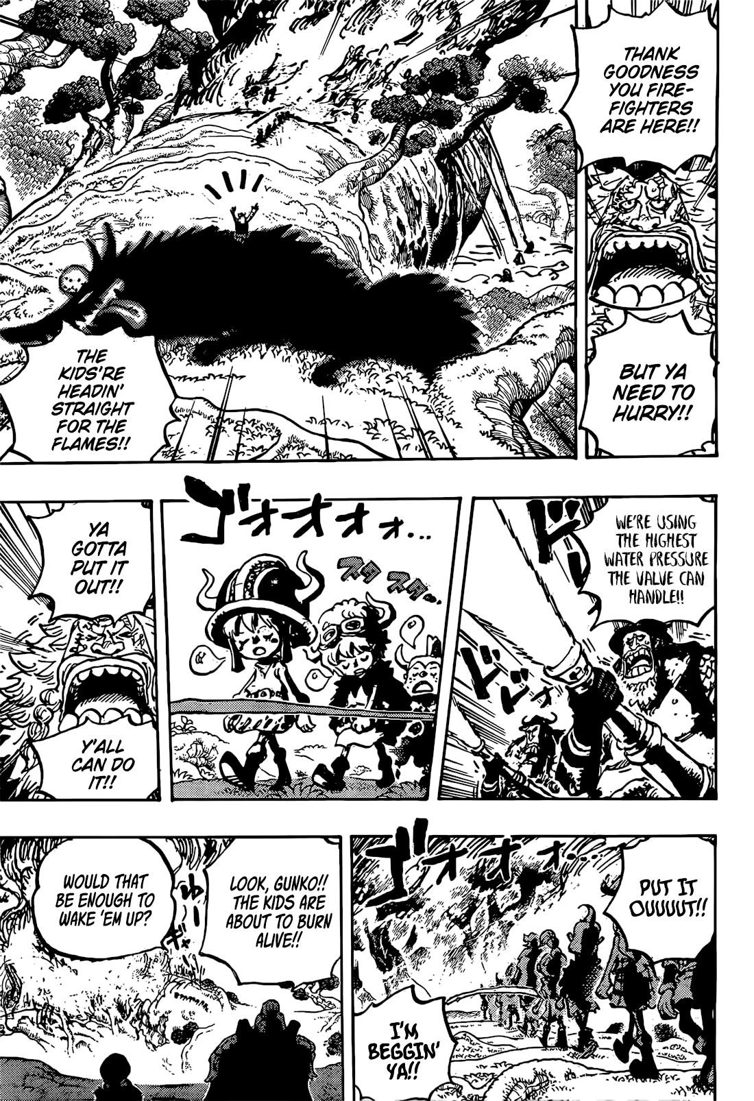 One Piece Chapter 1145 page 12 - Chapter 1145: Wildfire in Forest Sector 2, Branch Route 8