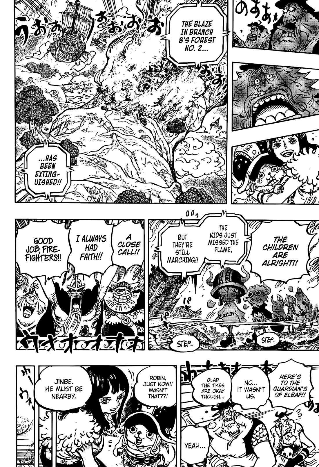One Piece Chapter 1145 page 15 - Chapter 1145: Wildfire in Forest Sector 2, Branch Route 8