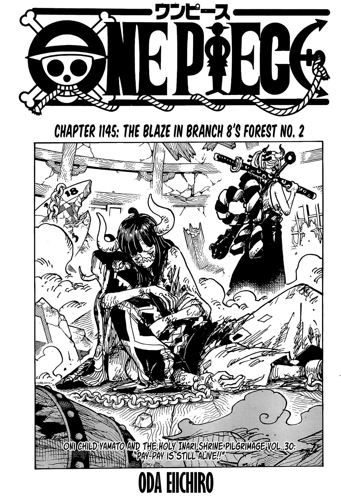 One Piece Chapter 1145 page 2 - Chapter 1145: Wildfire in Forest Sector 2, Branch Route 8