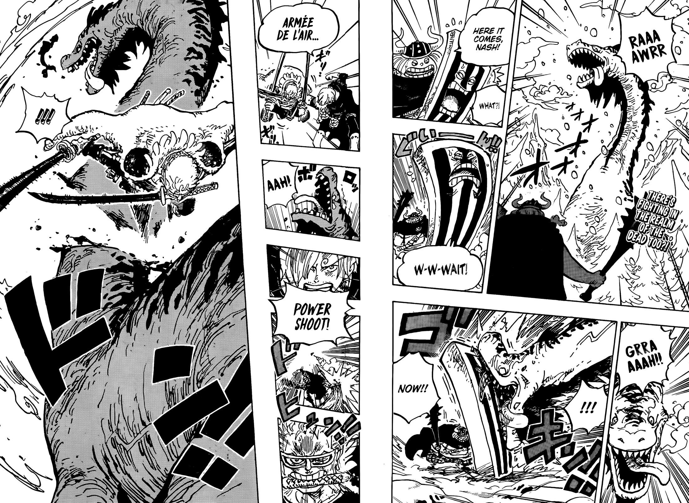 One Piece Chapter 1145 page 3 - Chapter 1145: Wildfire in Forest Sector 2, Branch Route 8
