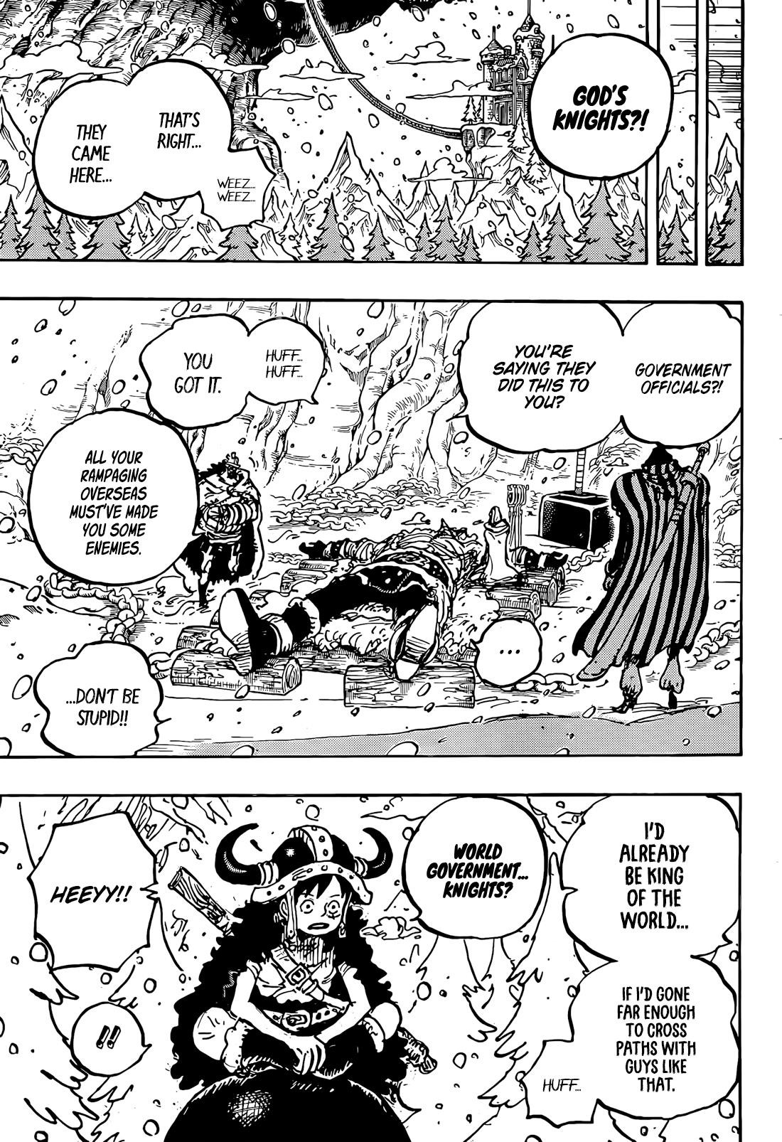 One Piece Chapter 1145 page 5 - Chapter 1145: Wildfire in Forest Sector 2, Branch Route 8