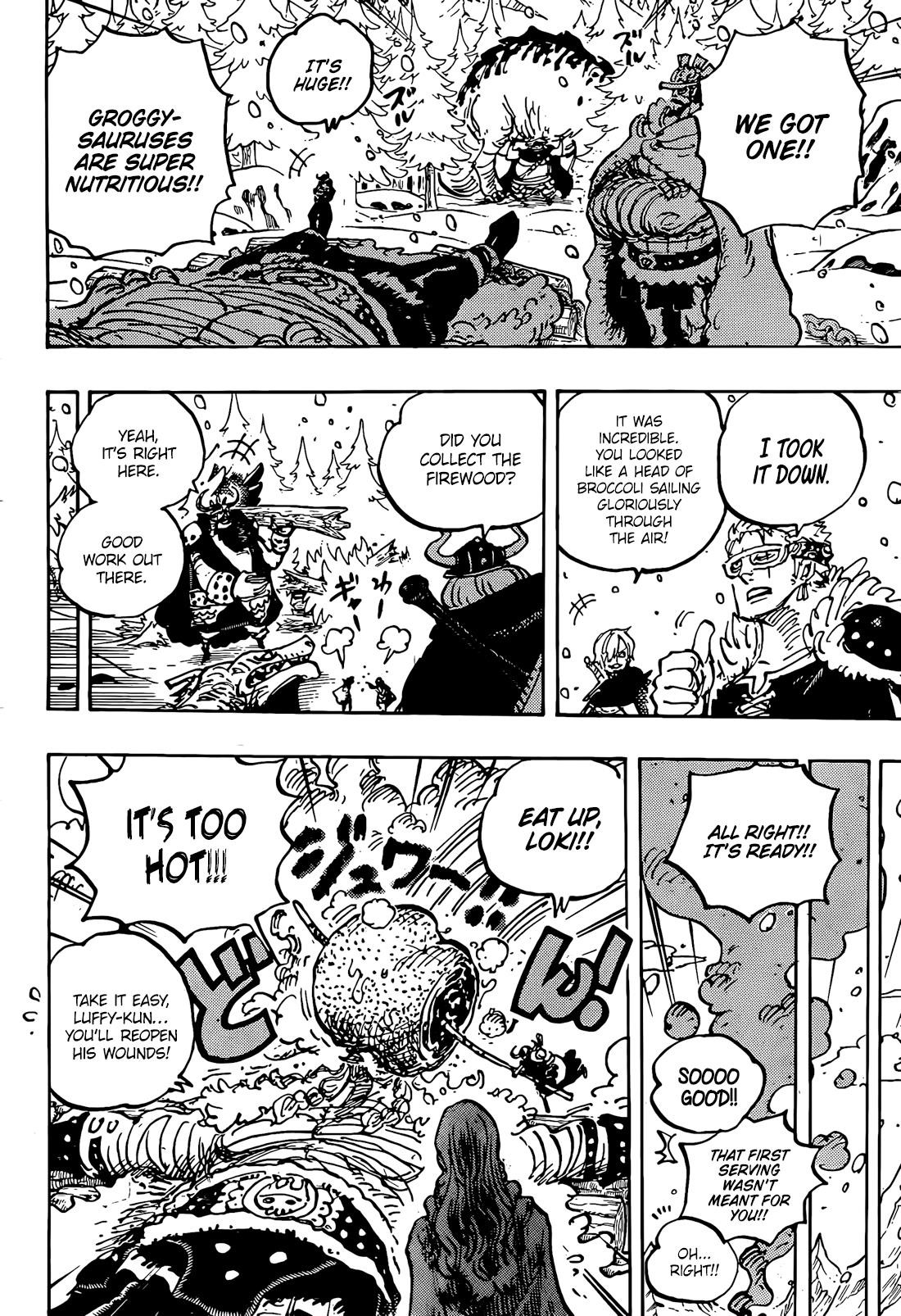 One Piece Chapter 1145 page 6 - Chapter 1145: Wildfire in Forest Sector 2, Branch Route 8