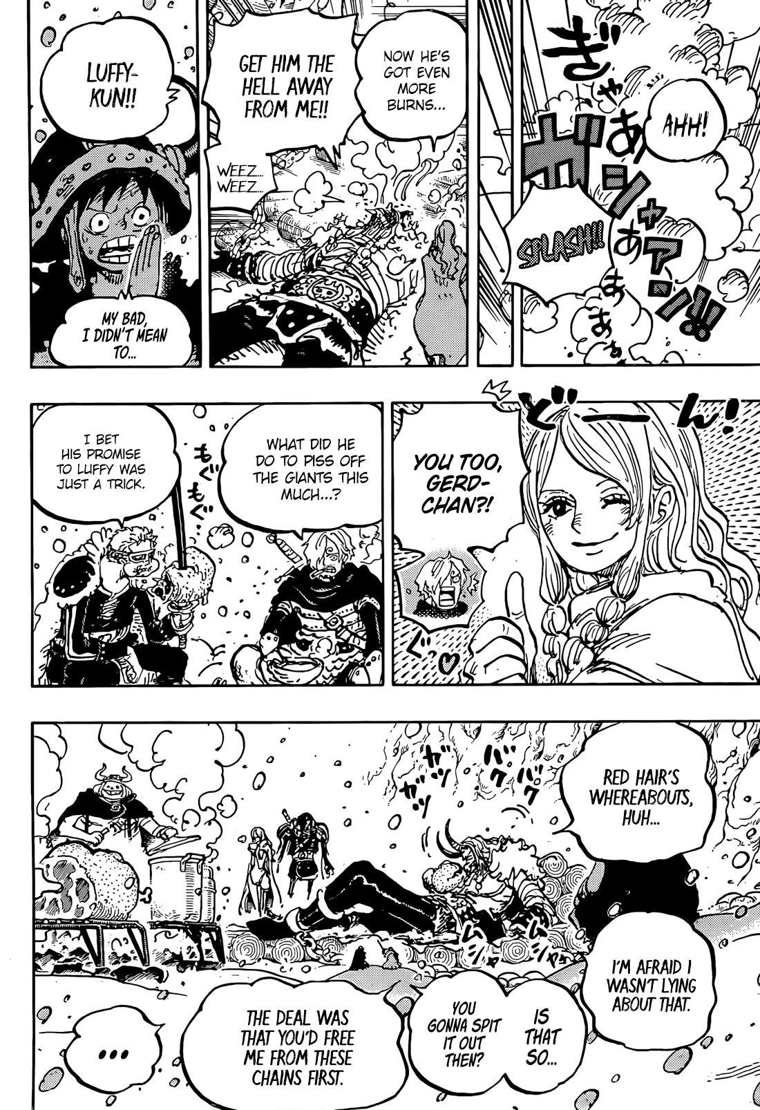 One Piece Chapter 1145 page 8 - Chapter 1145: Wildfire in Forest Sector 2, Branch Route 8