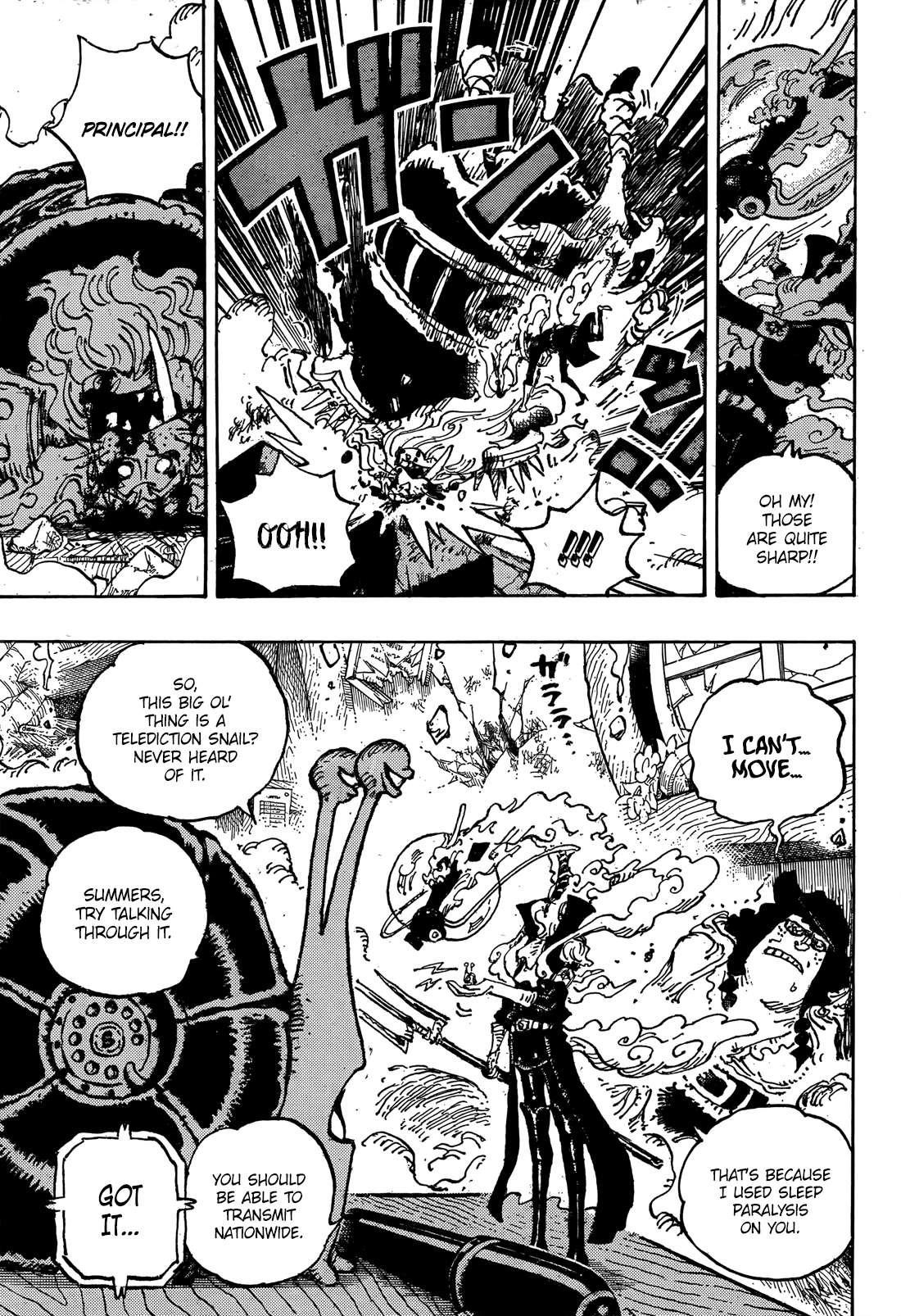 One Piece manga, chapter 1146, page 15 of 19