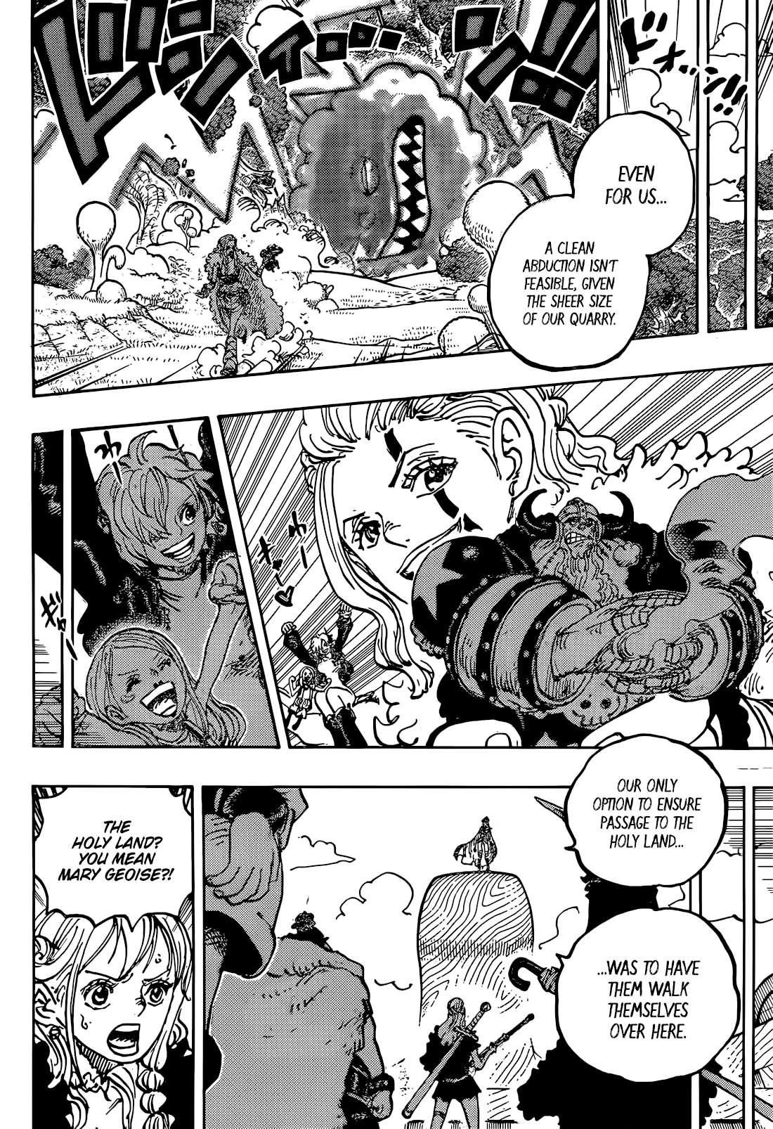 One Piece manga, chapter 1146, page 5 of 19