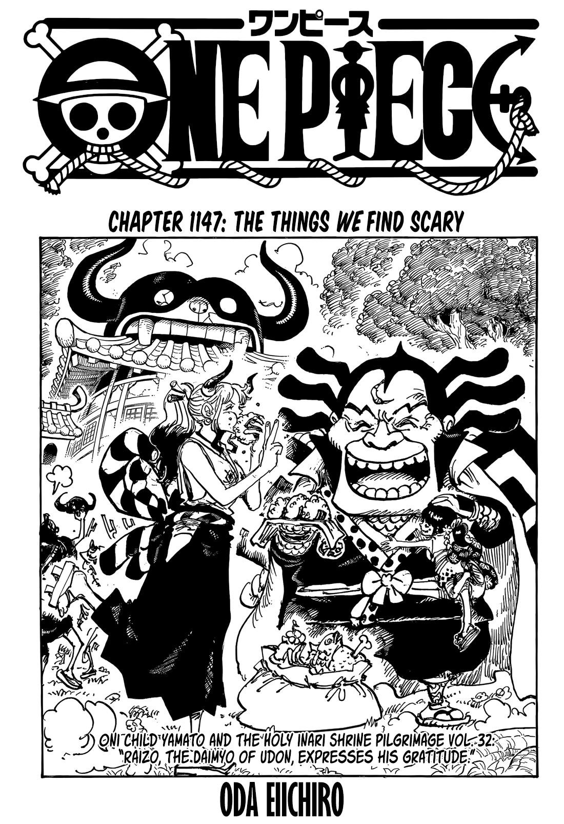 One Piece Chapter 1147 page 2 - Chapter 1147: What We're Afraid Of