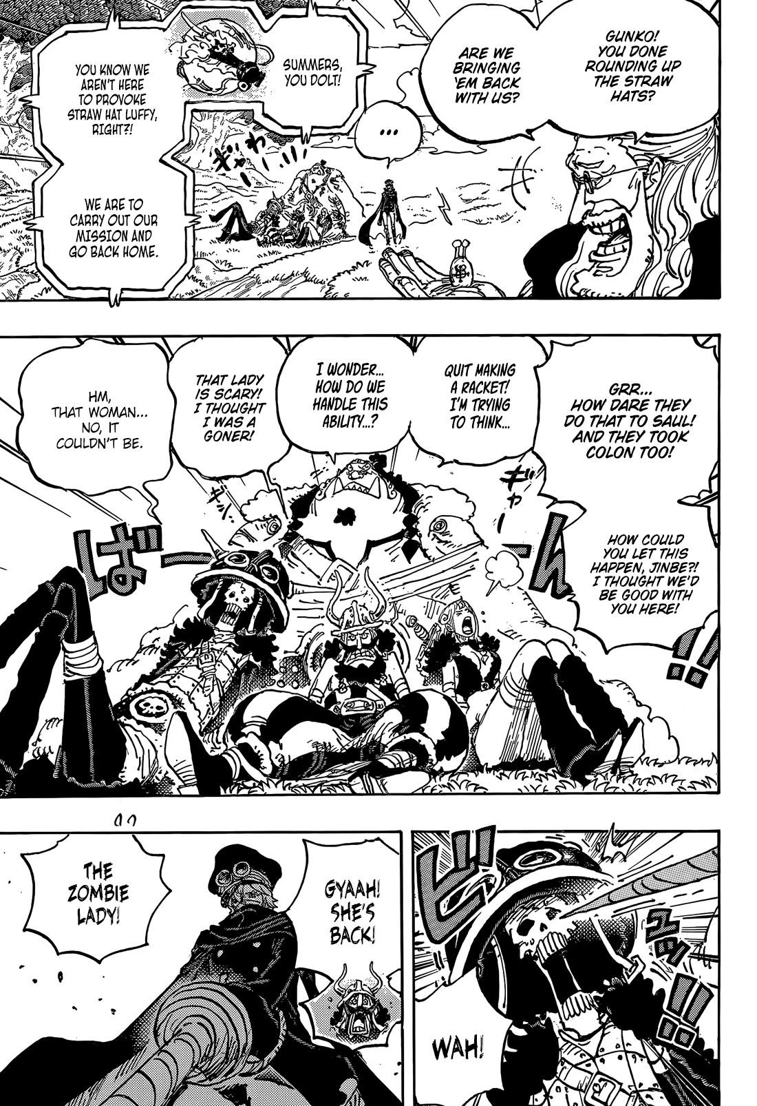 One Piece Chapter 1147 page 4 - Chapter 1147: What We're Afraid Of