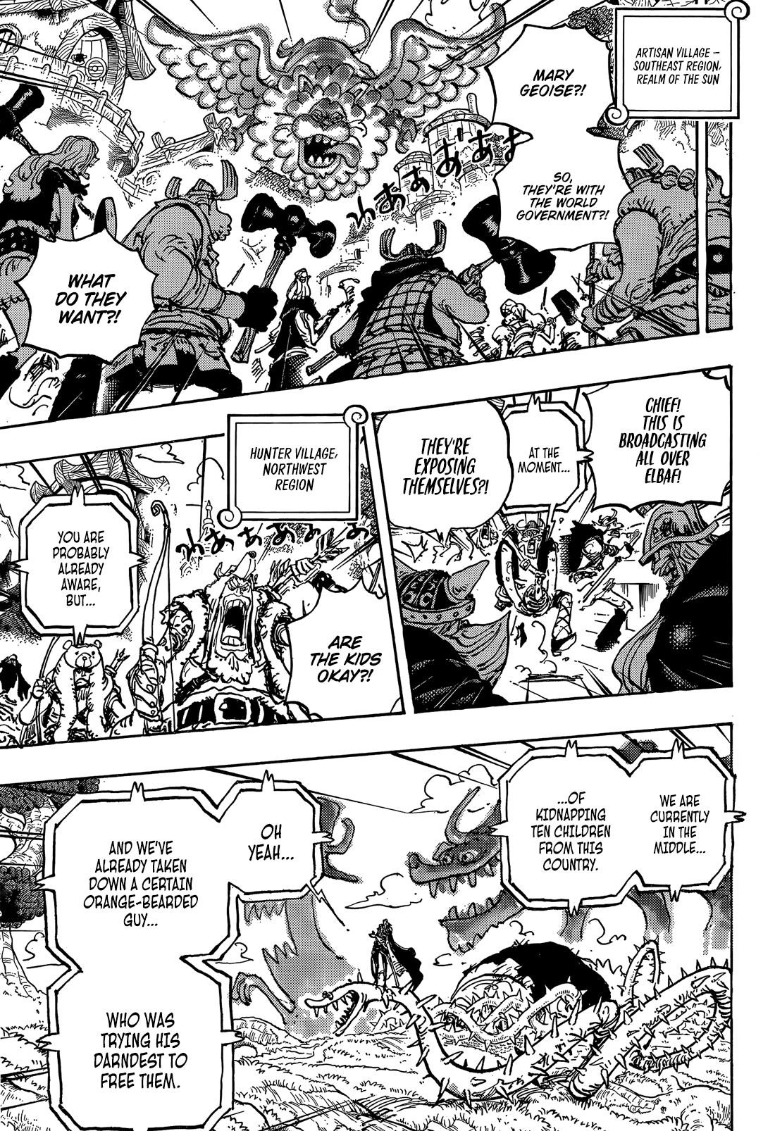 One Piece Chapter 1147 page 8 - Chapter 1147: What We're Afraid Of