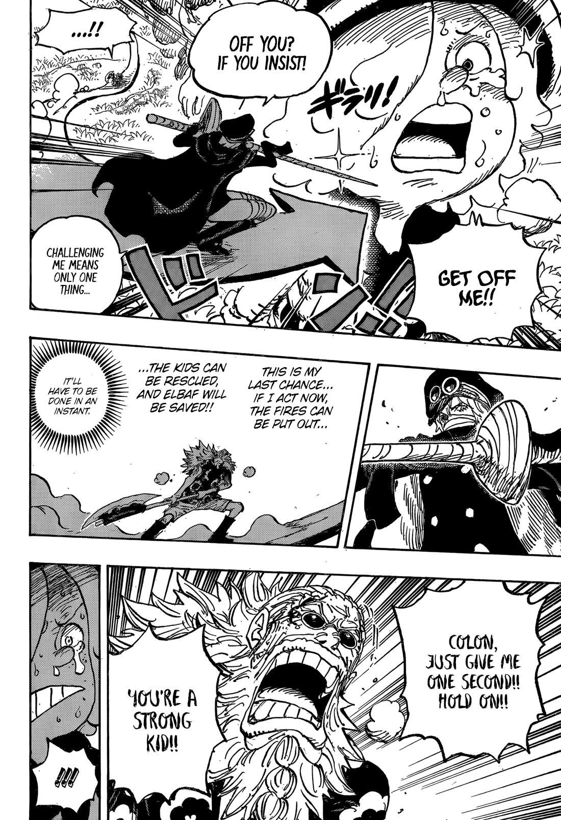 One Piece Chapter 1149 page 11 - Chapter 1149: One Second