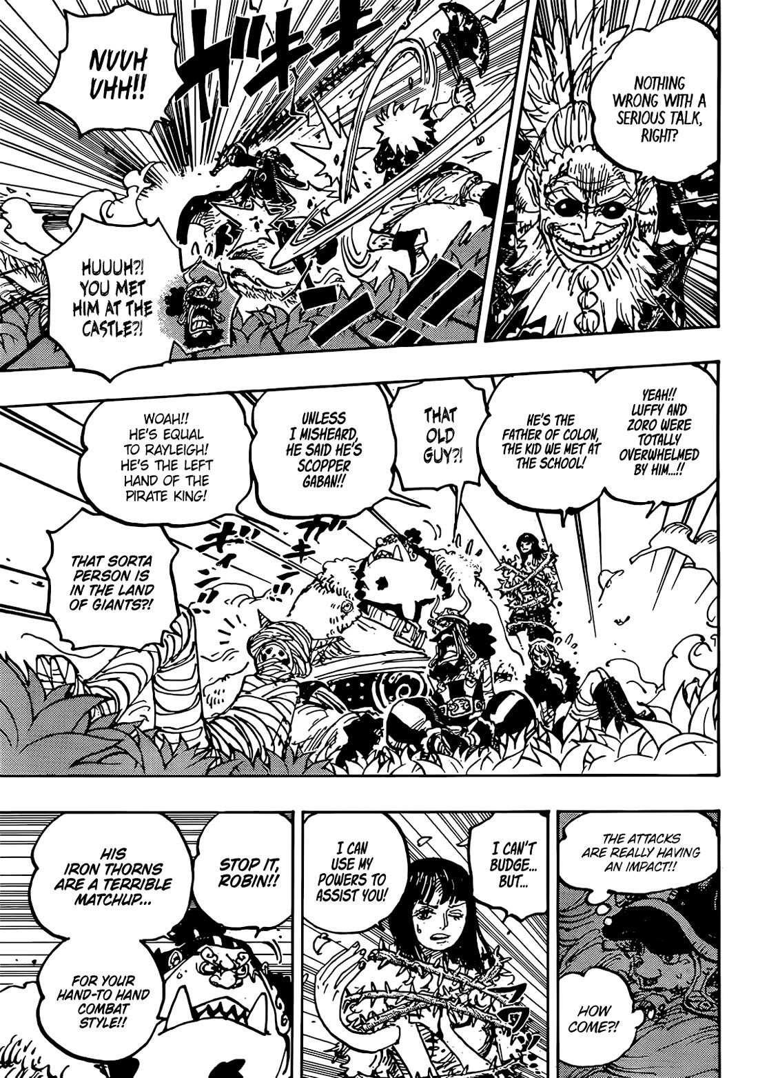 One Piece Chapter 1149 page 3 - Chapter 1149: One Second