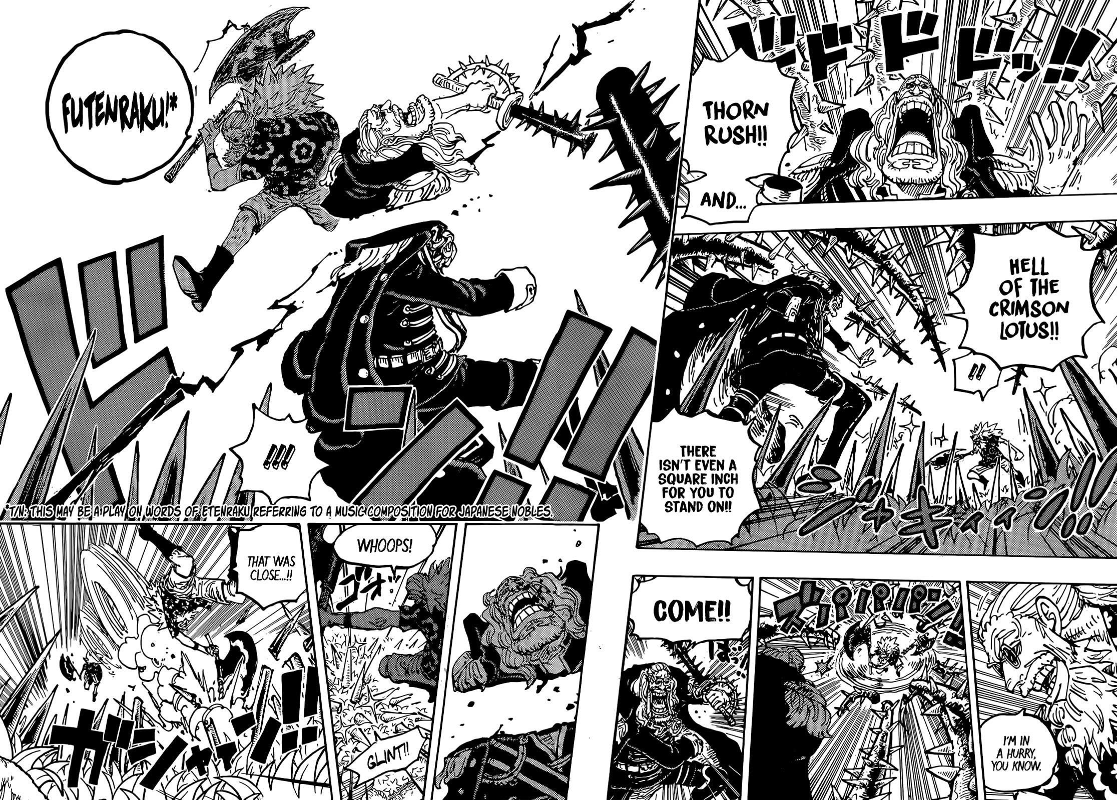 One Piece Chapter 1149 page 4 - Chapter 1149: One Second