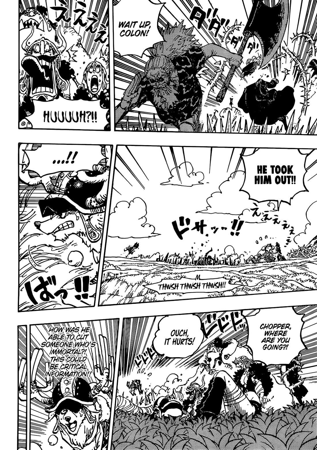 One Piece Chapter 1149 page 5 - Chapter 1149: One Second