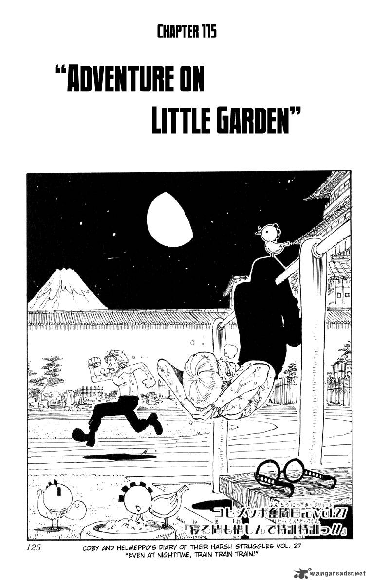 One Piece Chapter 115 page 2 - Chapter 115: Little Garden of Adventure