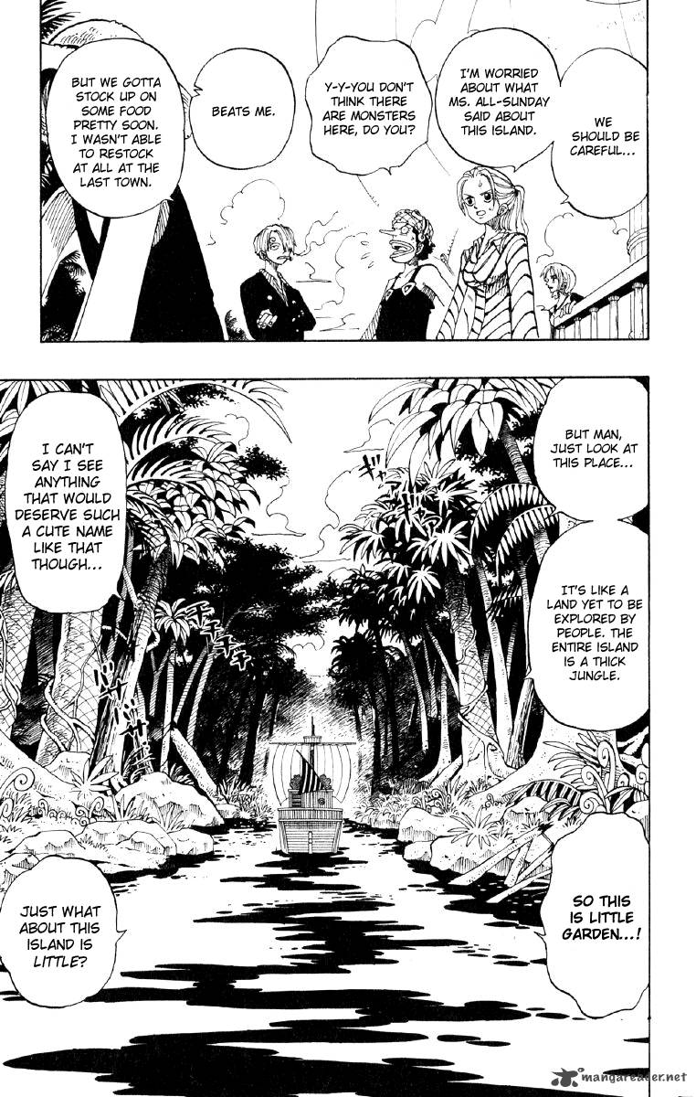 One Piece Chapter 115 page 8 - Chapter 115: Little Garden of Adventure