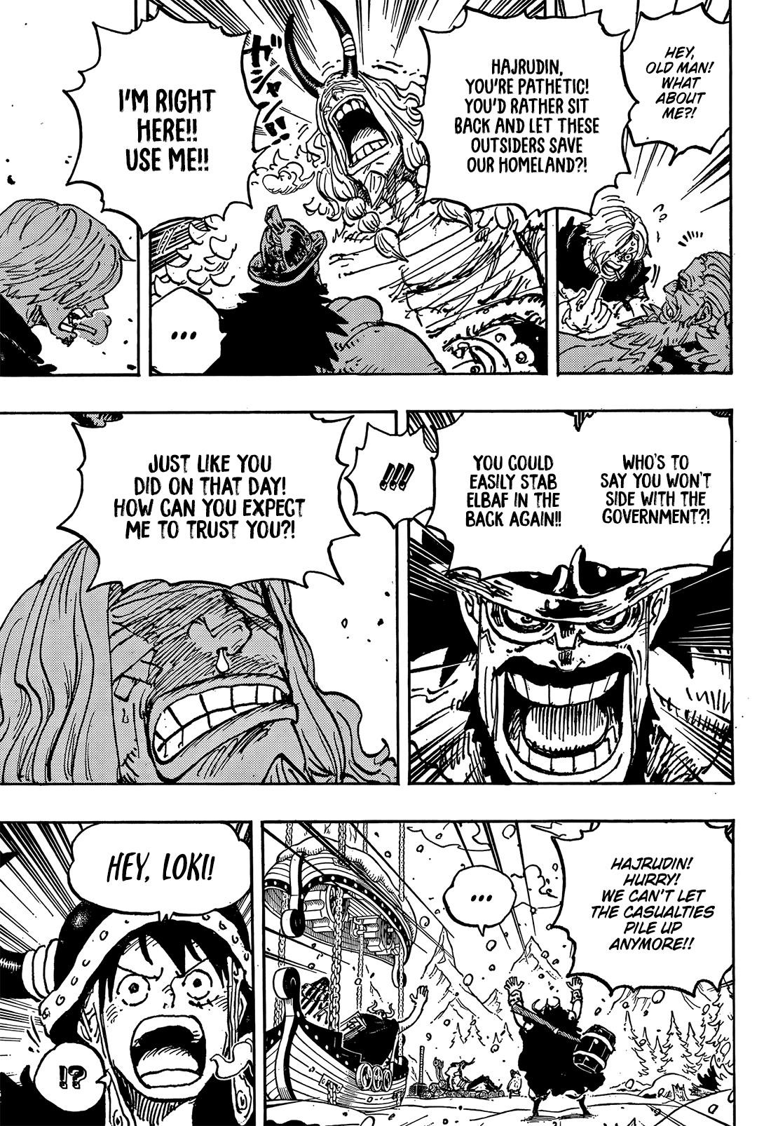 One Piece Chapter 1152 page 5 - Chapter 1152: A Horrible Day