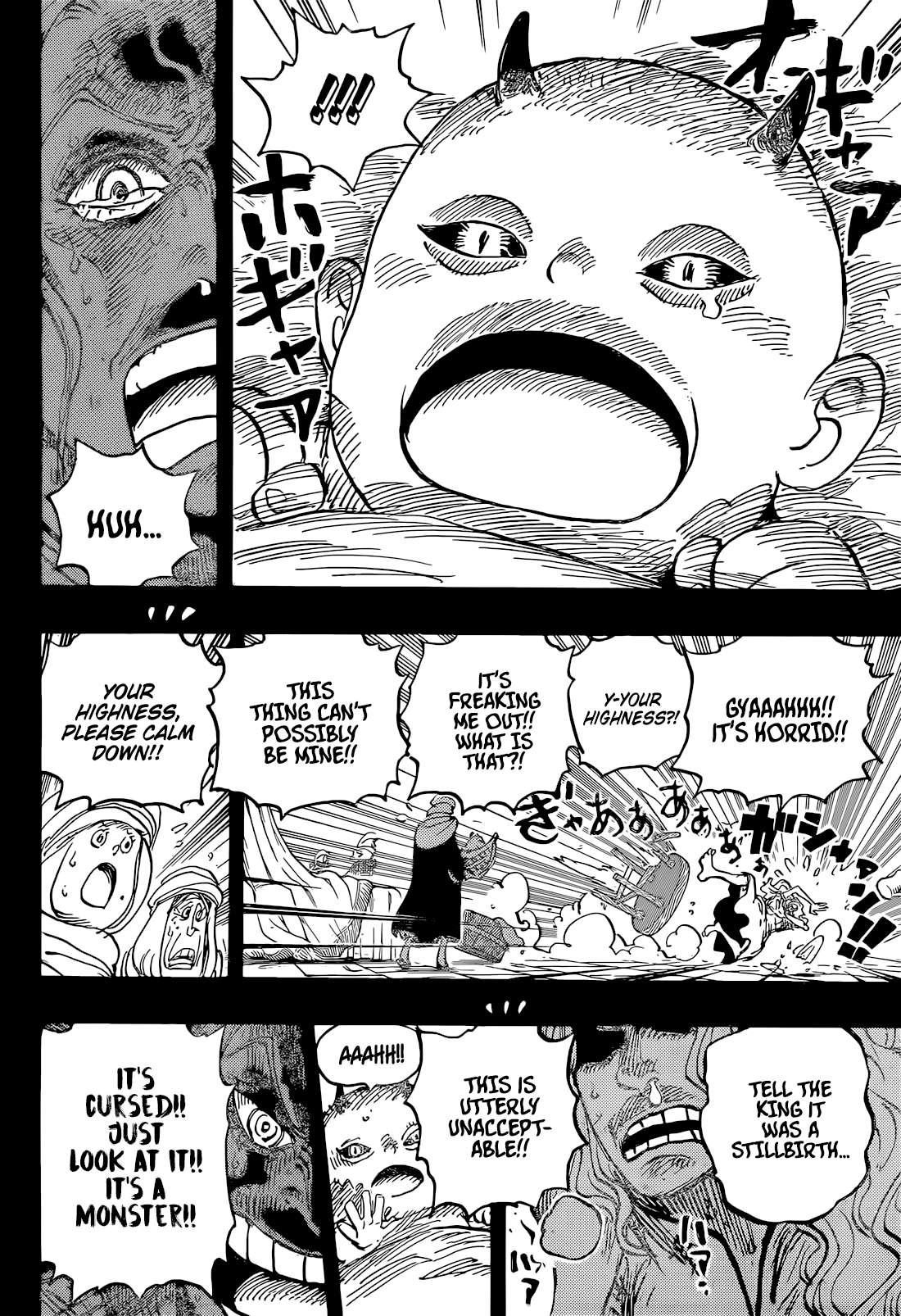 One Piece Chapter 1153 page 14 - Chapter 1153: The Birth of Loki