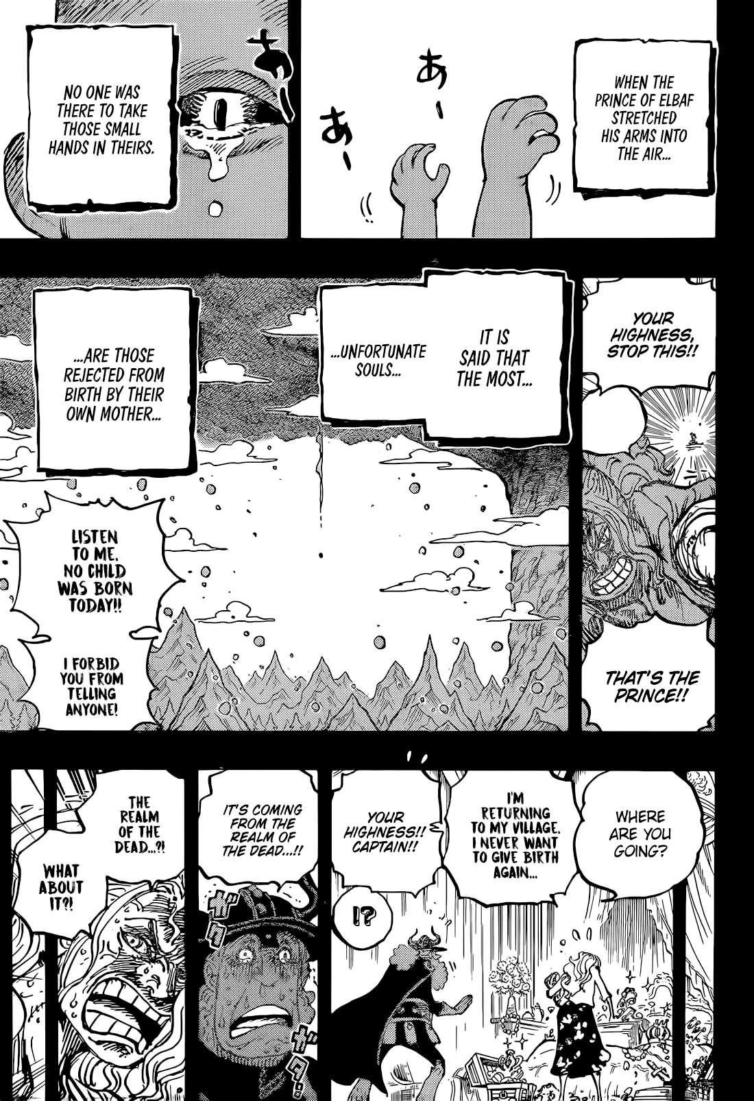One Piece Chapter 1153 page 15 - Chapter 1153: The Birth of Loki