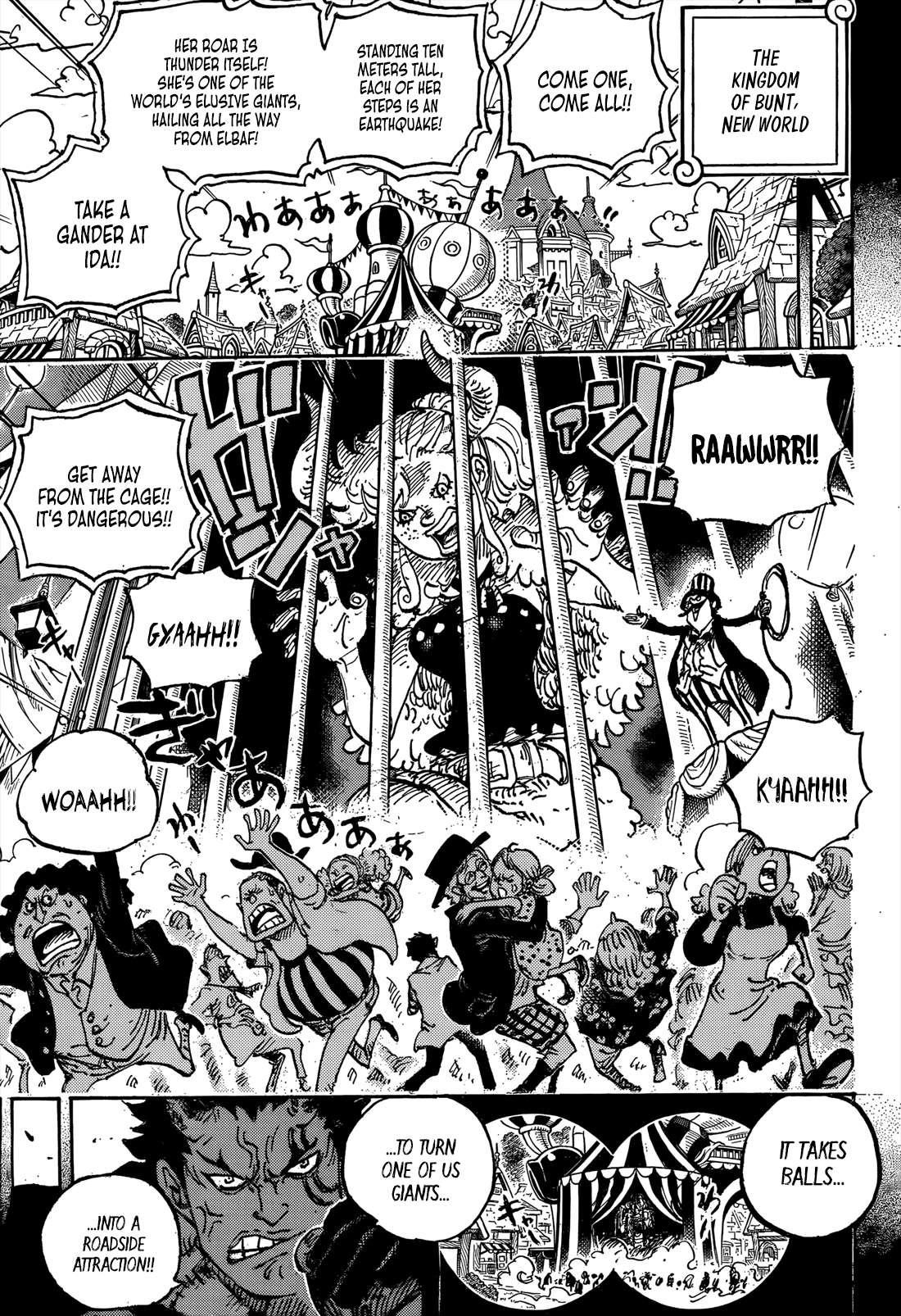 One Piece Chapter 1153 page 3 - Chapter 1153: The Birth of Loki