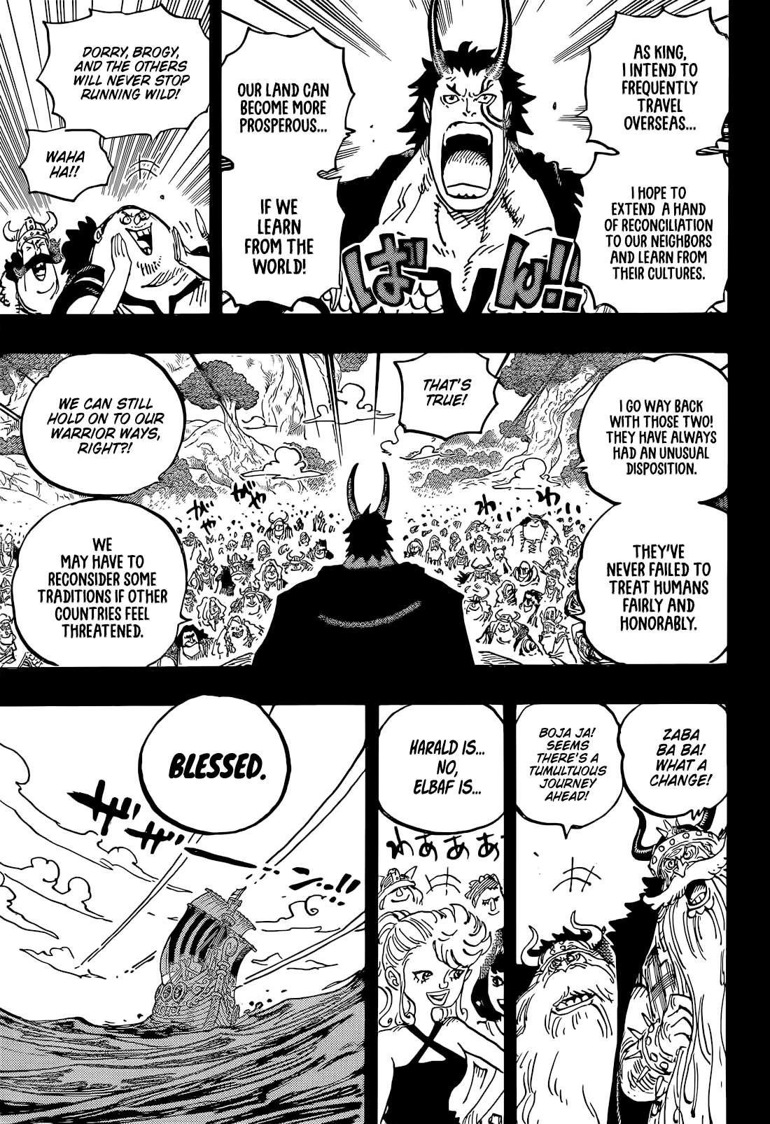 One Piece Chapter 1153 page 9 - Chapter 1153: The Birth of Loki