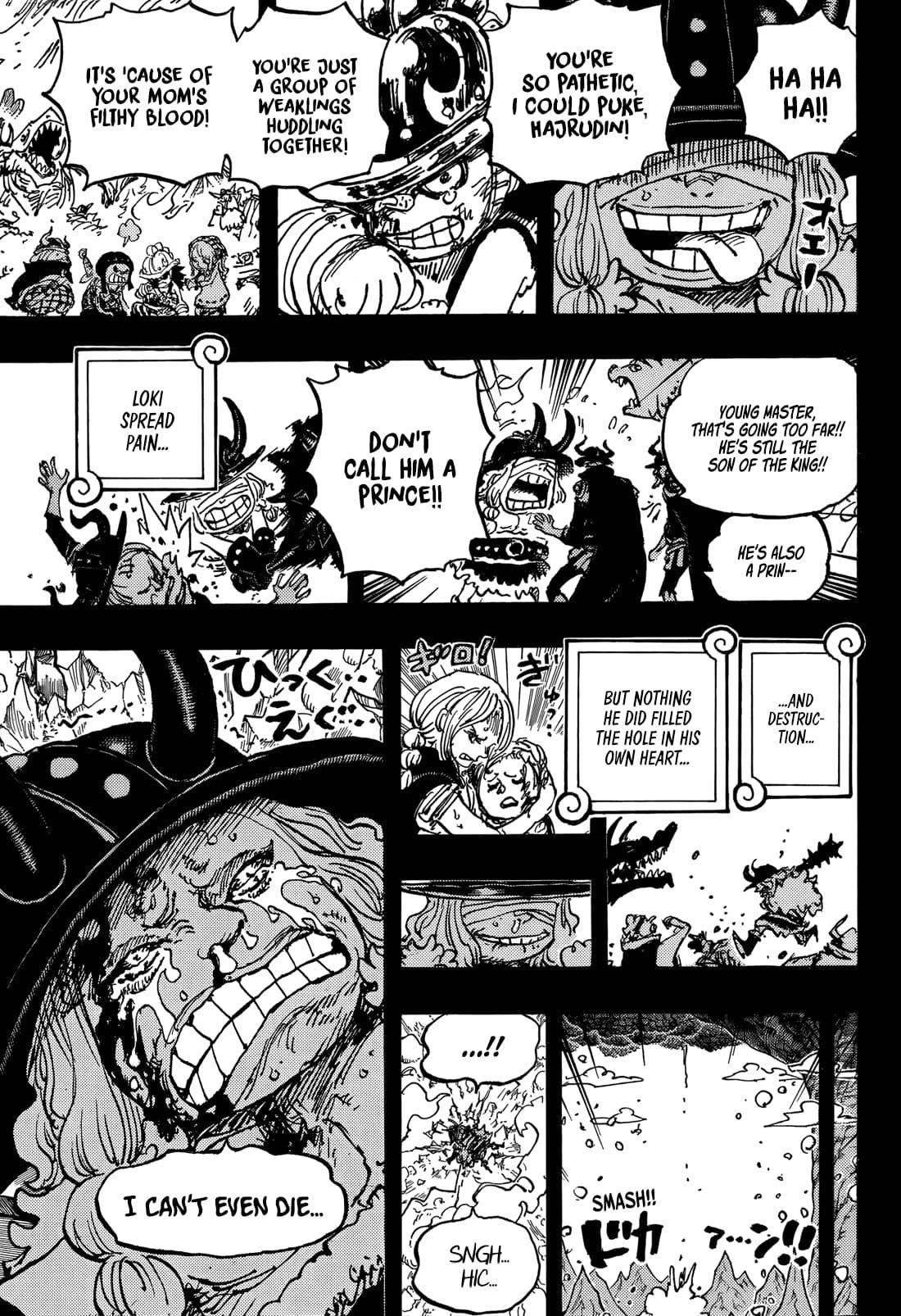 One Piece Chapter 1154 page 13 - Chapter 1154: Can't Even Die