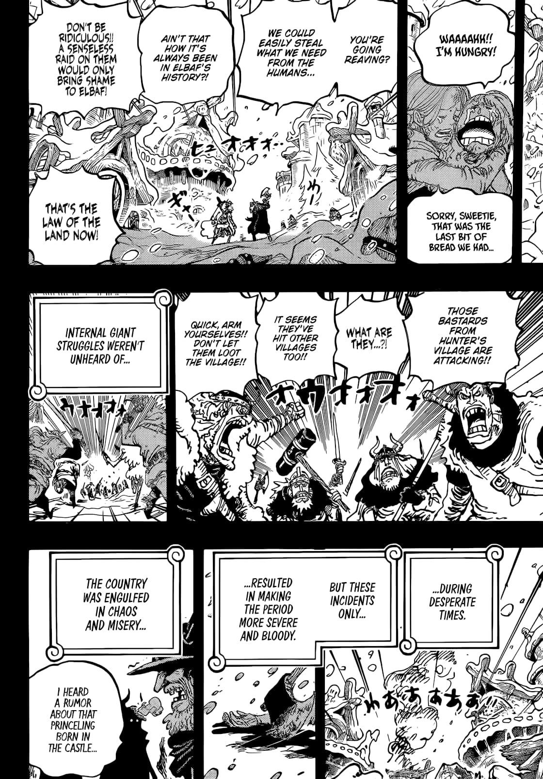 One Piece Chapter 1154 page 4 - Chapter 1154: Can't Even Die