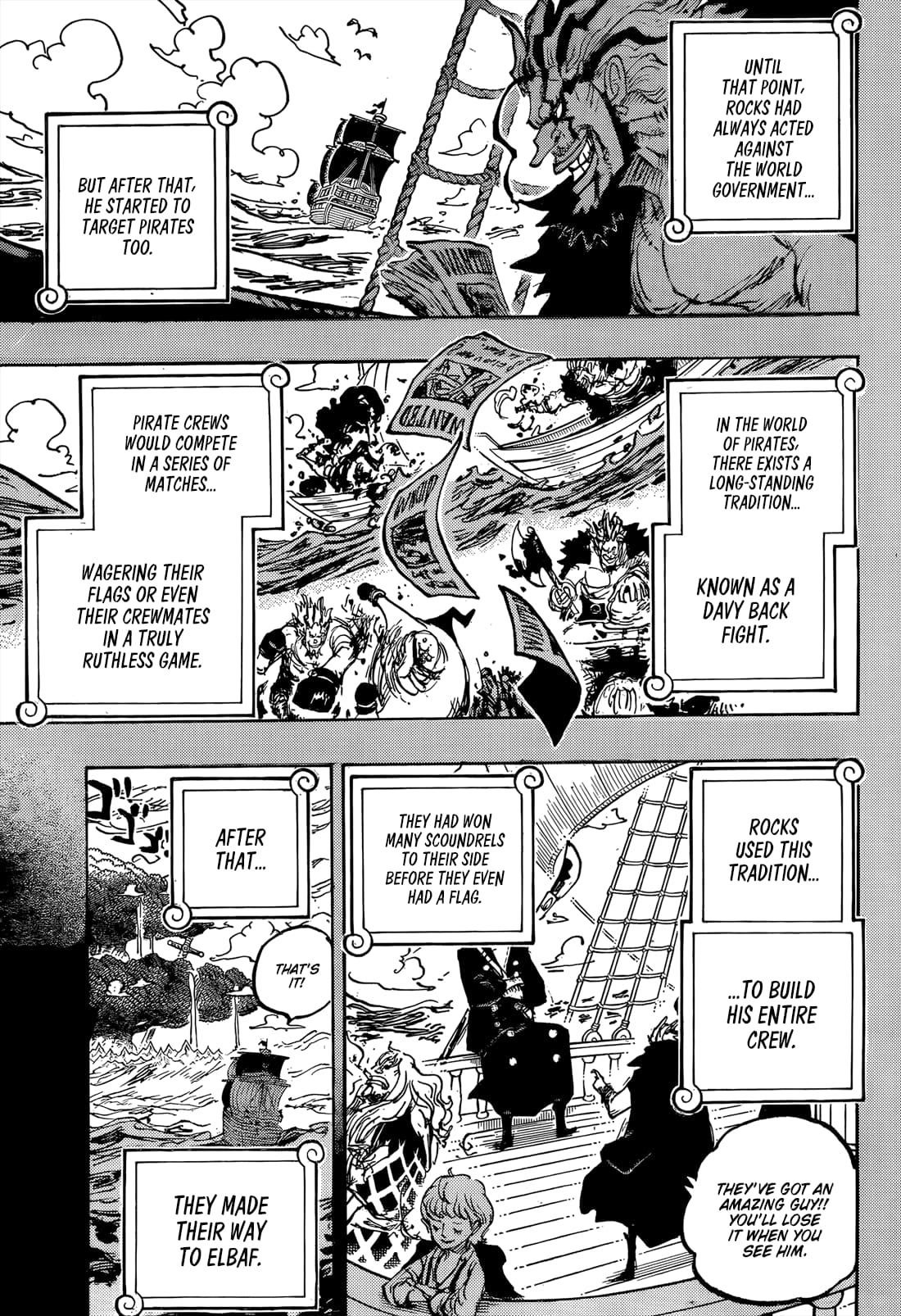 One Piece Chapter 1155 page 10 - Chapter 1155: The Rocks Pirates