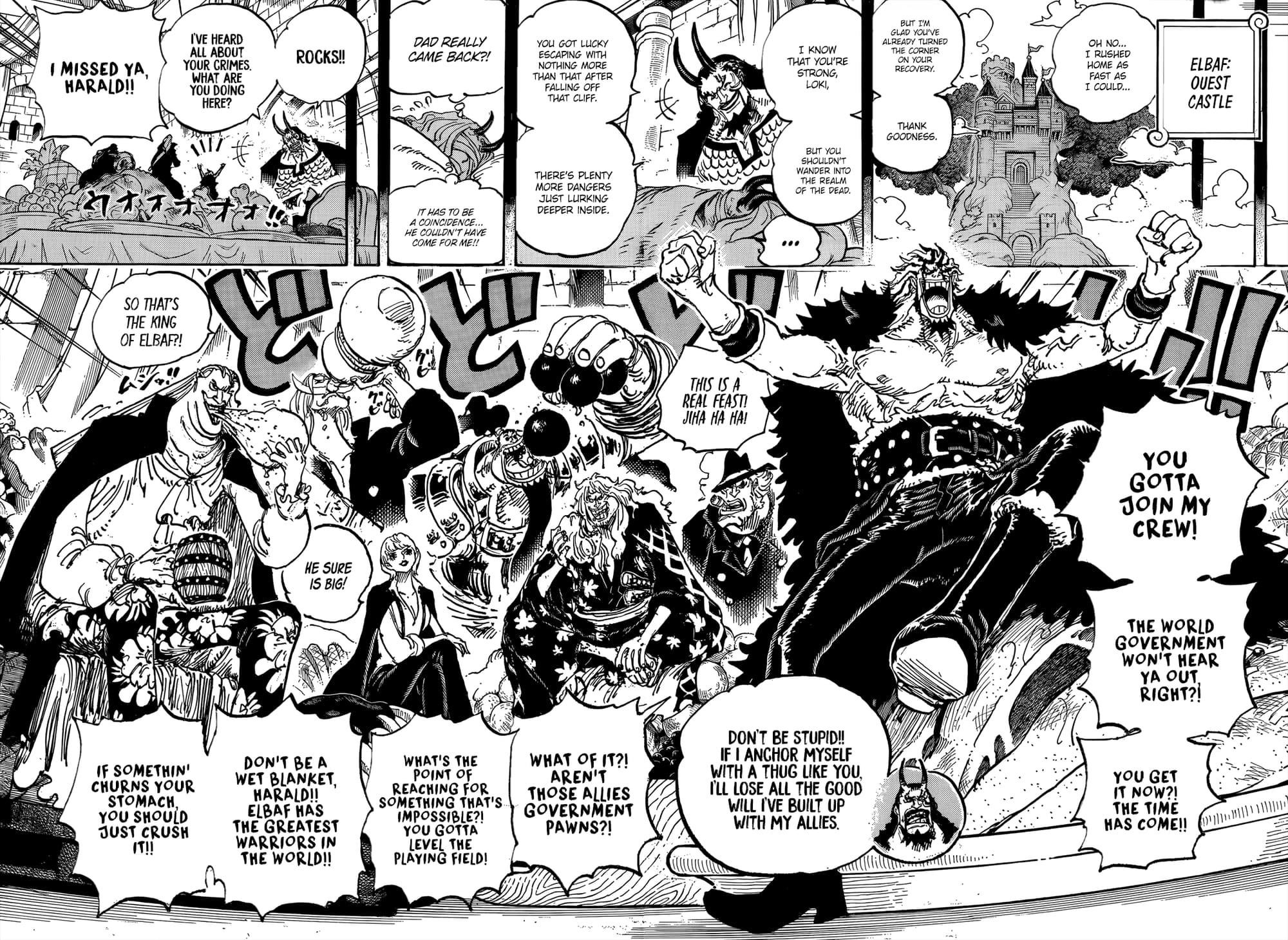 One Piece Chapter 1155 page 11 - Chapter 1155: The Rocks Pirates